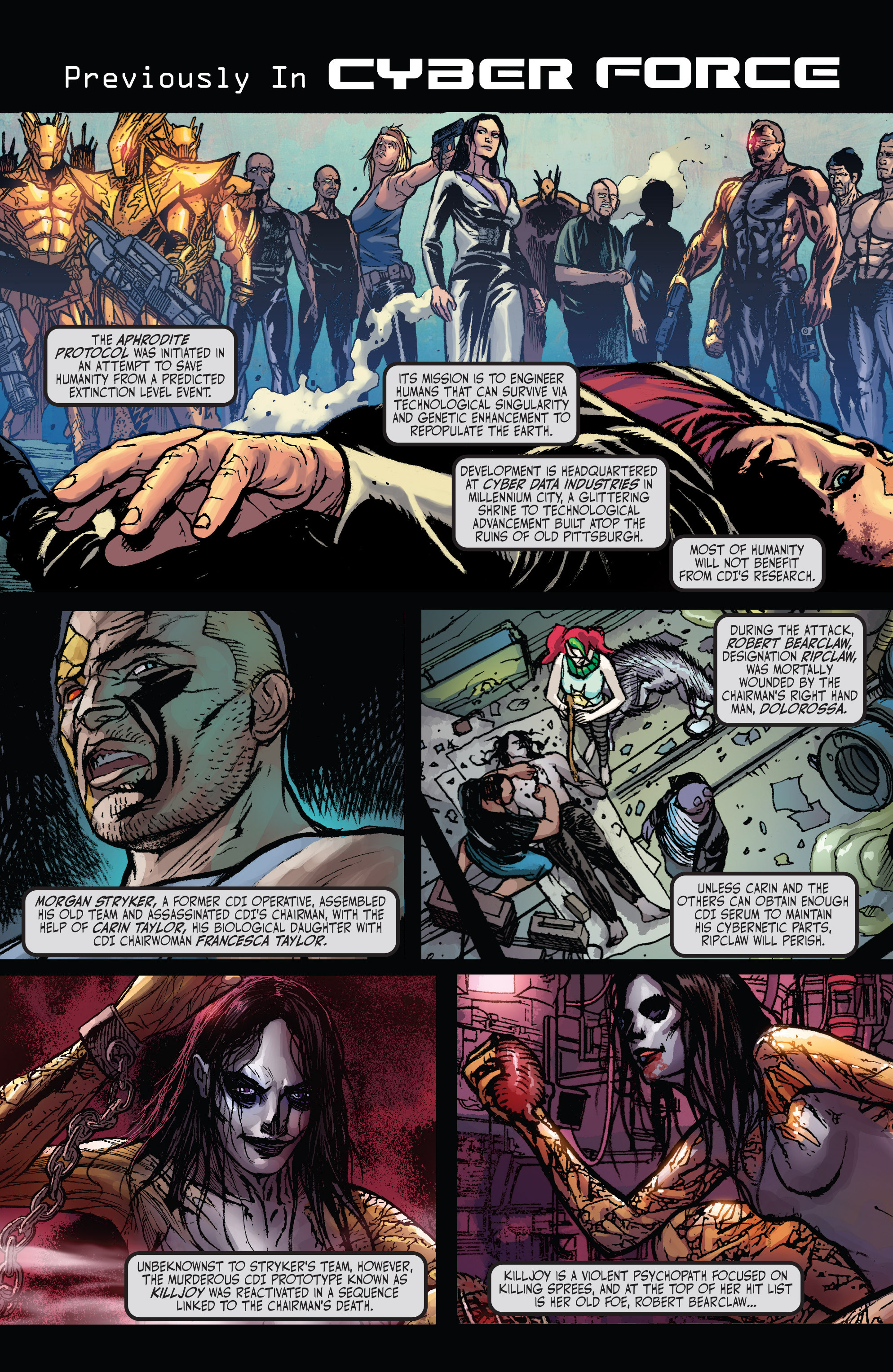 Read online Cyberforce (2012) comic -  Issue #8 - 3