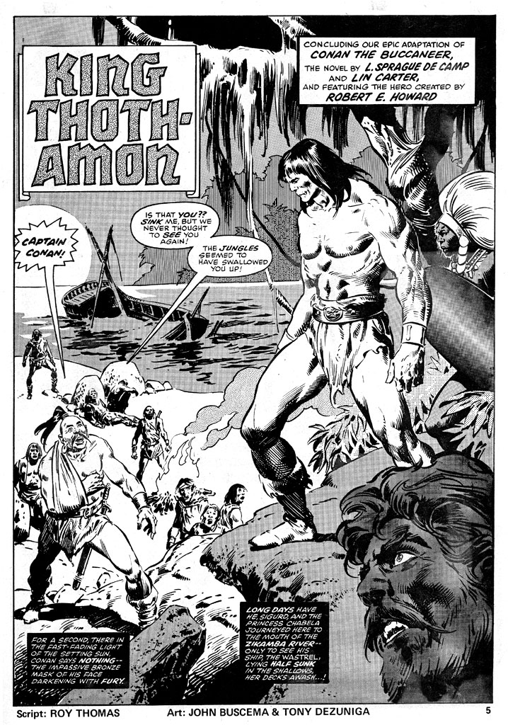Read online The Savage Sword Of Conan comic -  Issue #43 - 5