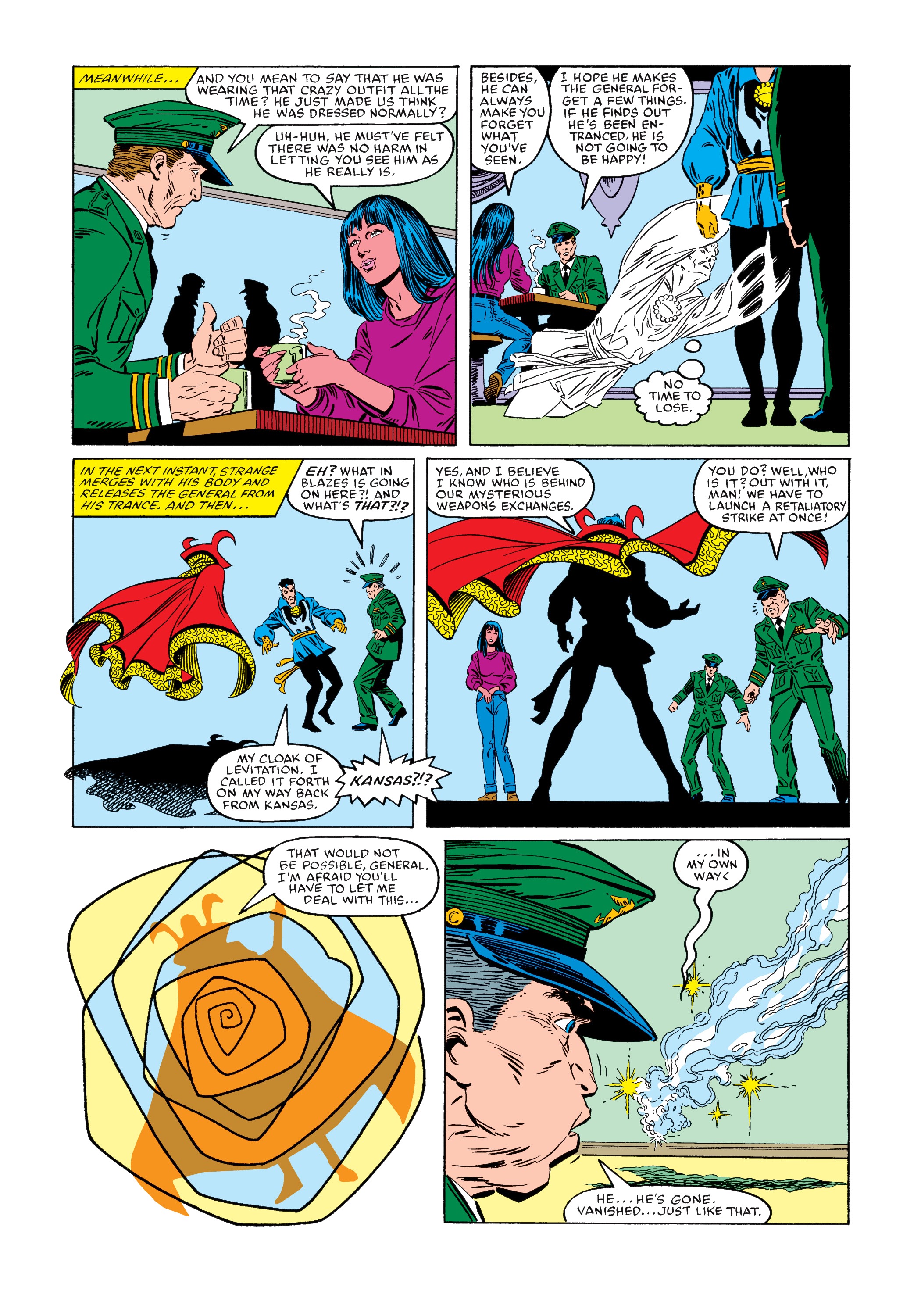 Read online Marvel Masterworks: Doctor Strange comic -  Issue # TPB 10 (Part 3) - 91