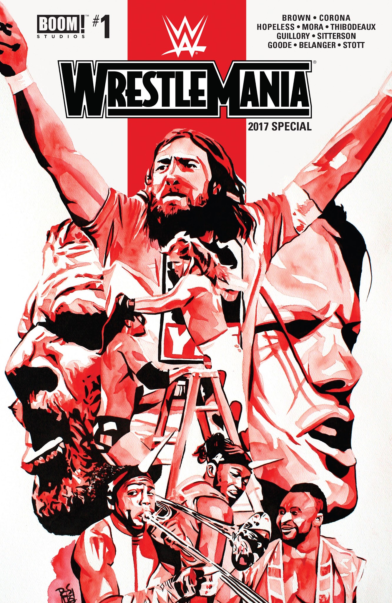Read online WWE: Wrestlemania 2017 Special comic -  Issue # Full - 1