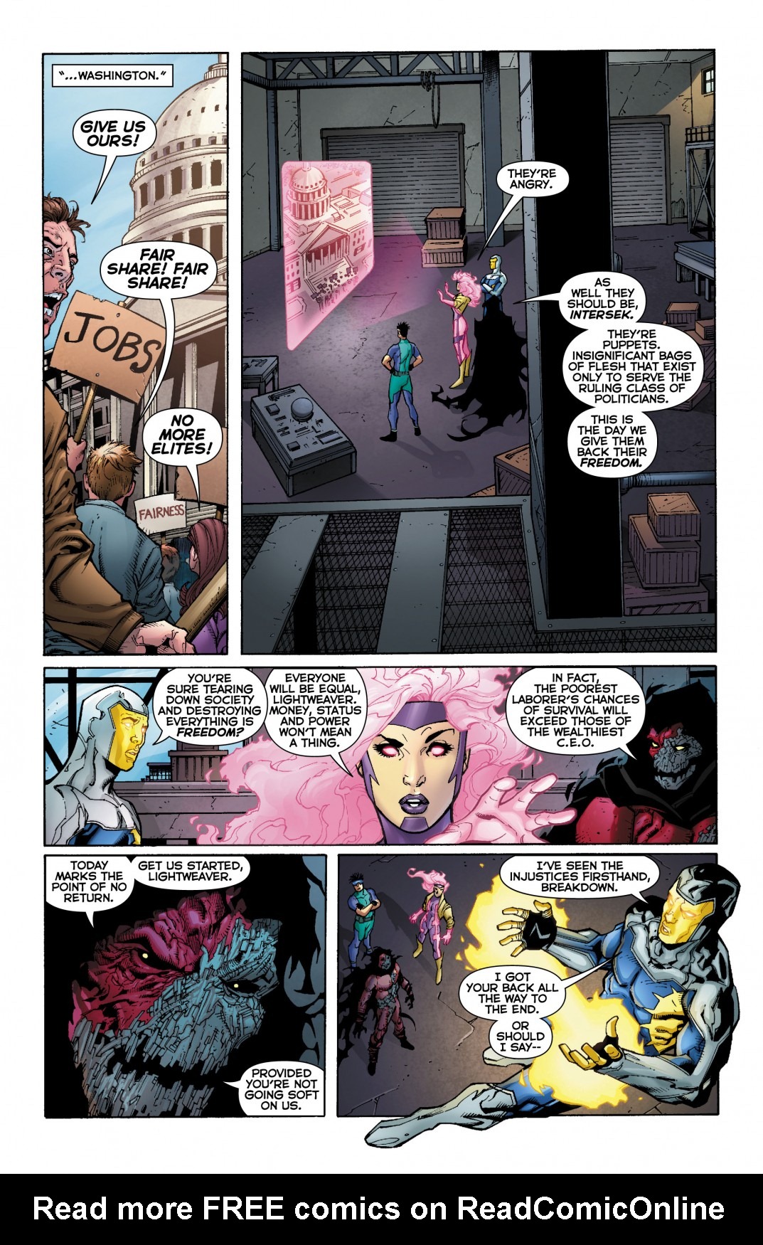 Read online Justice League International (2011) comic -  Issue #10 - 11