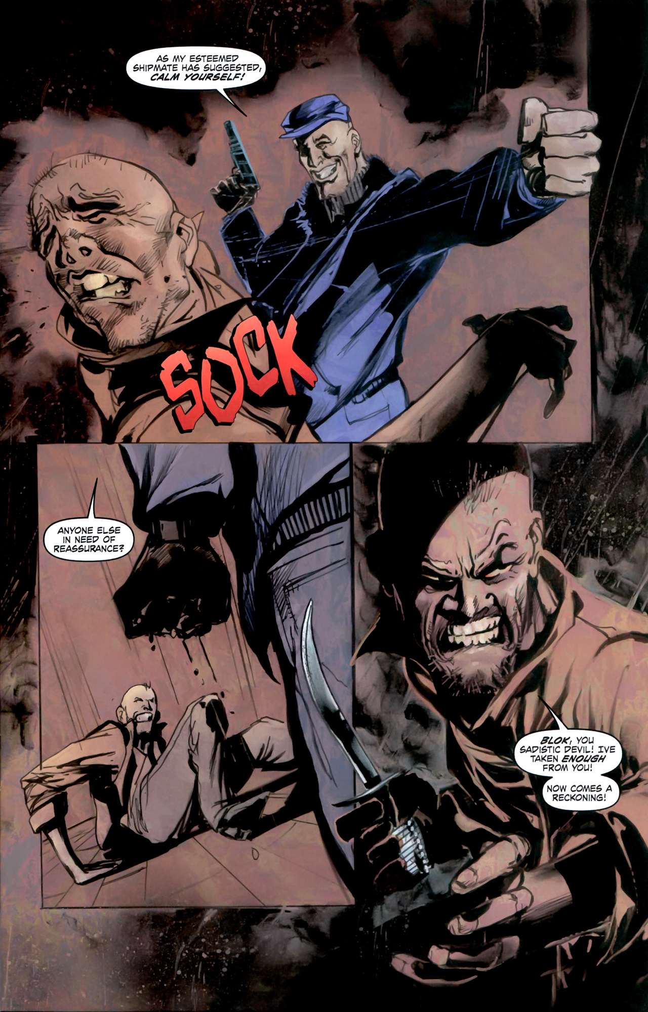 Read online Bram Stoker's Death Ship comic -  Issue #2 - 11