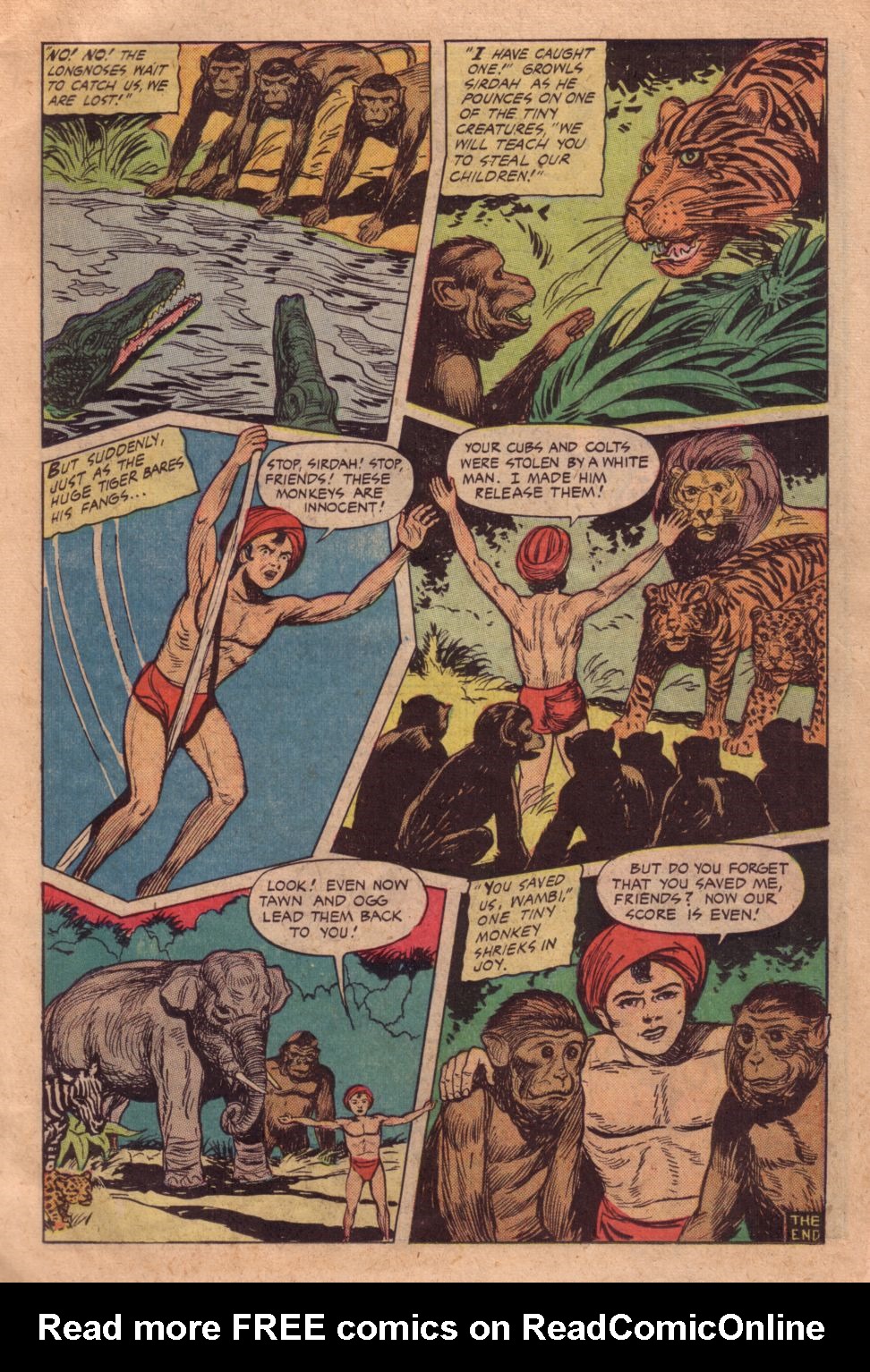 Read online Wambi Jungle Boy comic -  Issue #11 - 11