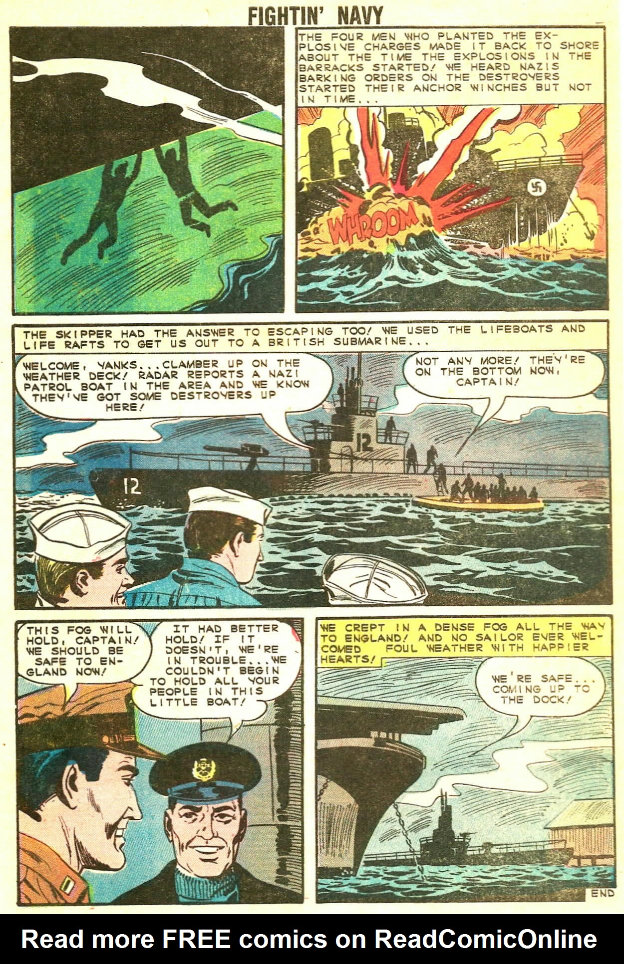 Read online Fightin' Navy comic -  Issue #115 - 8