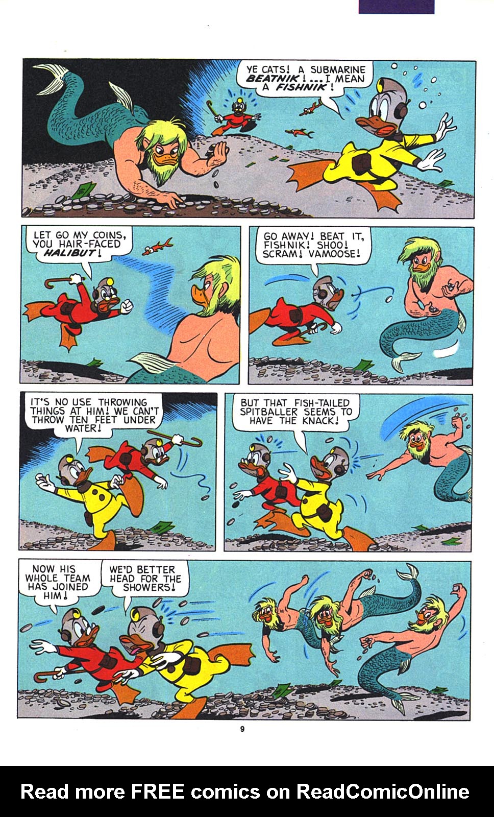 Read online Uncle Scrooge (1953) comic -  Issue #274 - 10