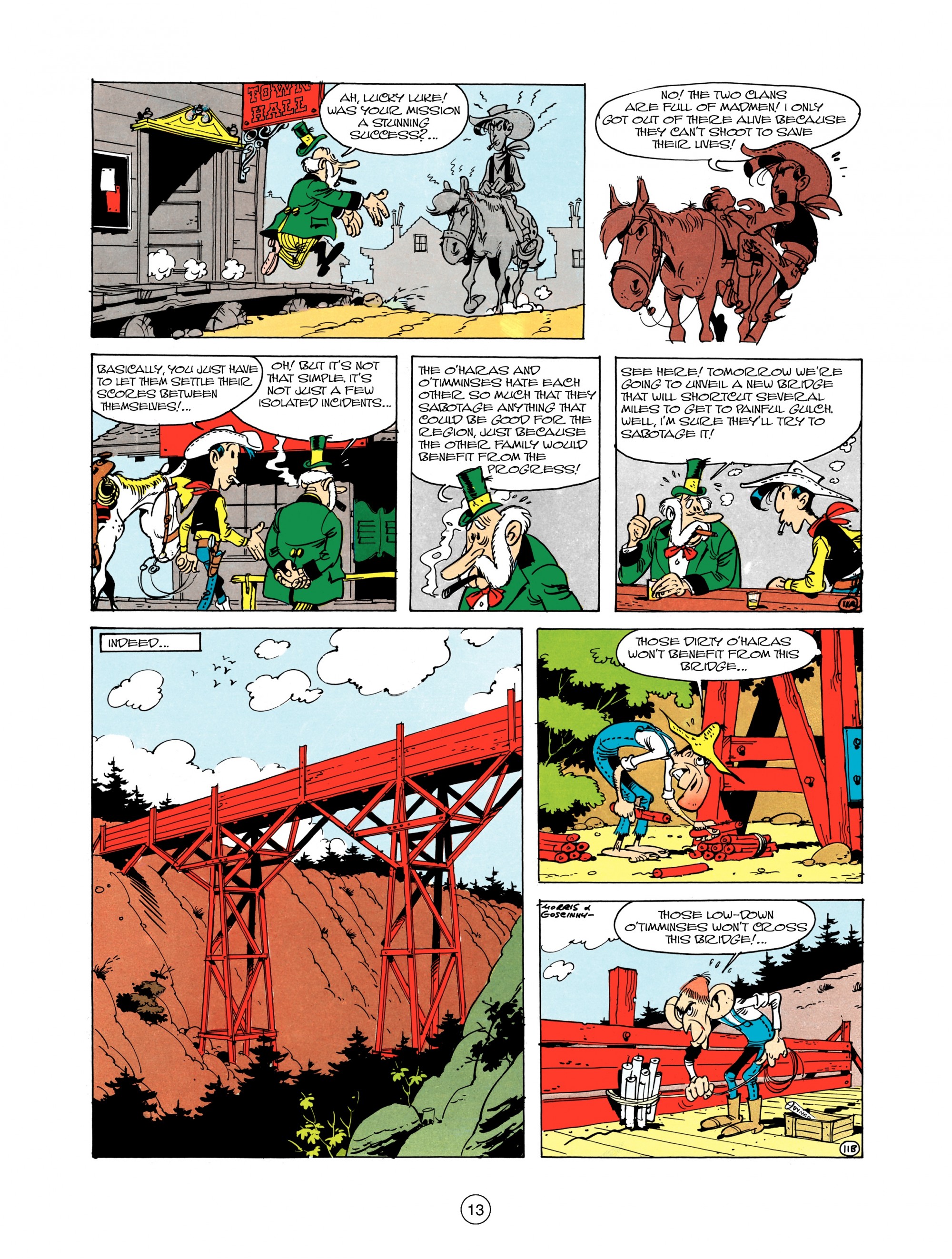 Read online A Lucky Luke Adventure comic -  Issue #12 - 13