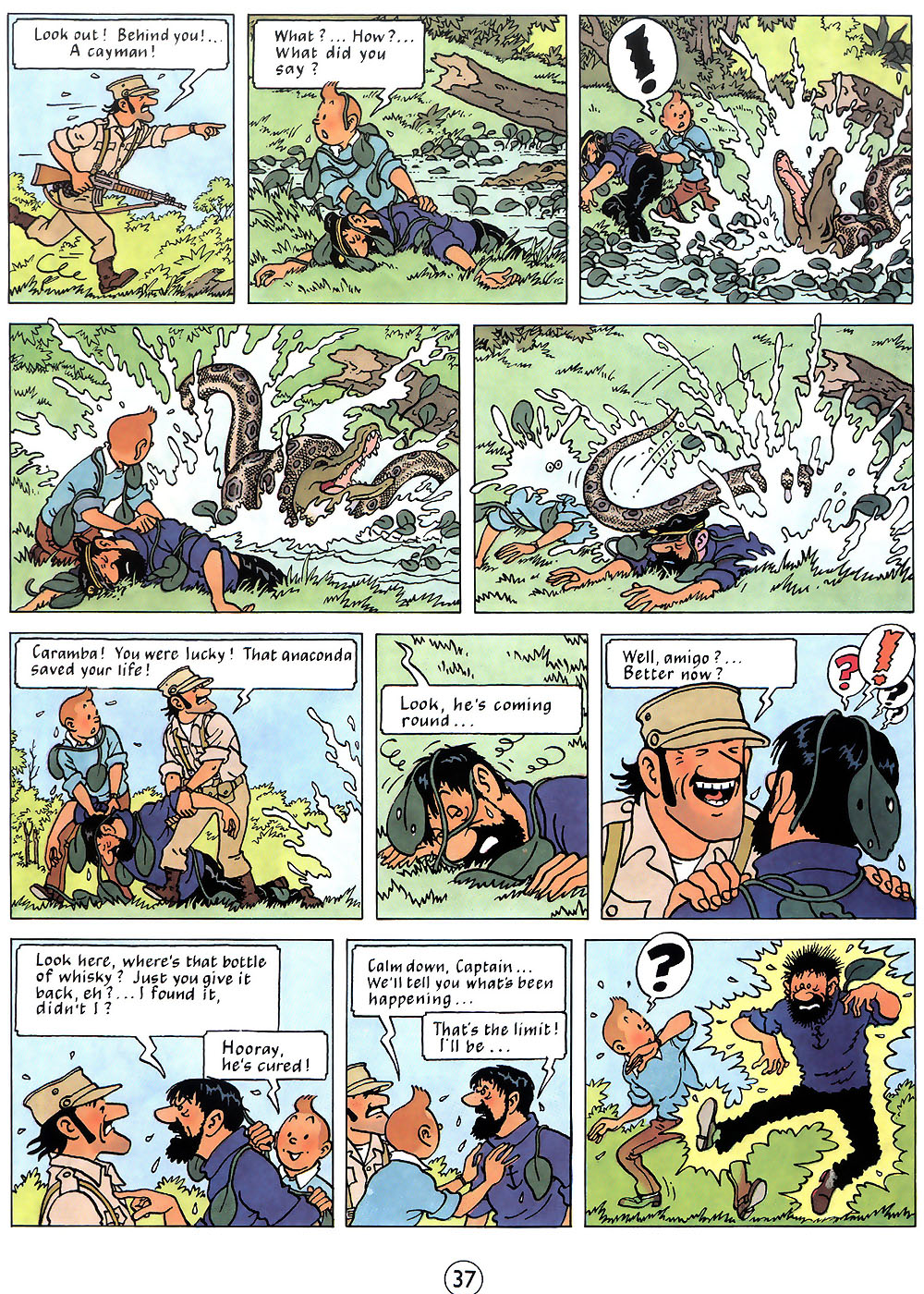 The Adventures of Tintin #23 #23 - English 40