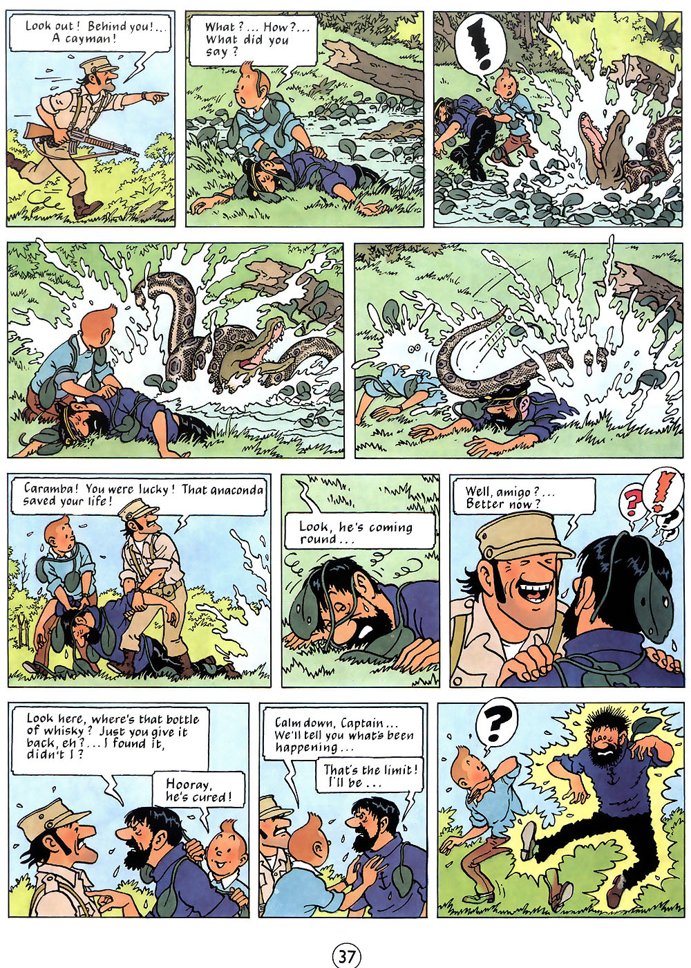 Read online The Adventures of Tintin comic -  Issue #23 - 40