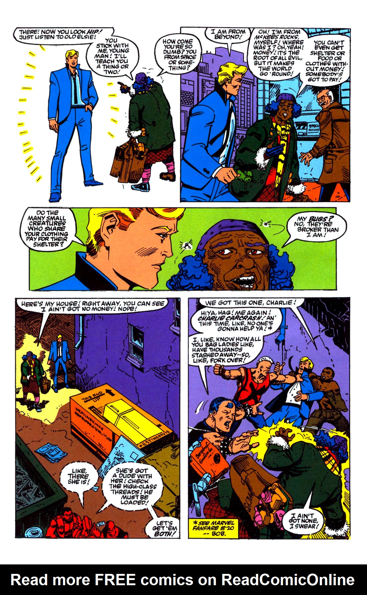 Read online Fantastic Four Visionaries: John Byrne comic -  Issue # TPB 6 - 169