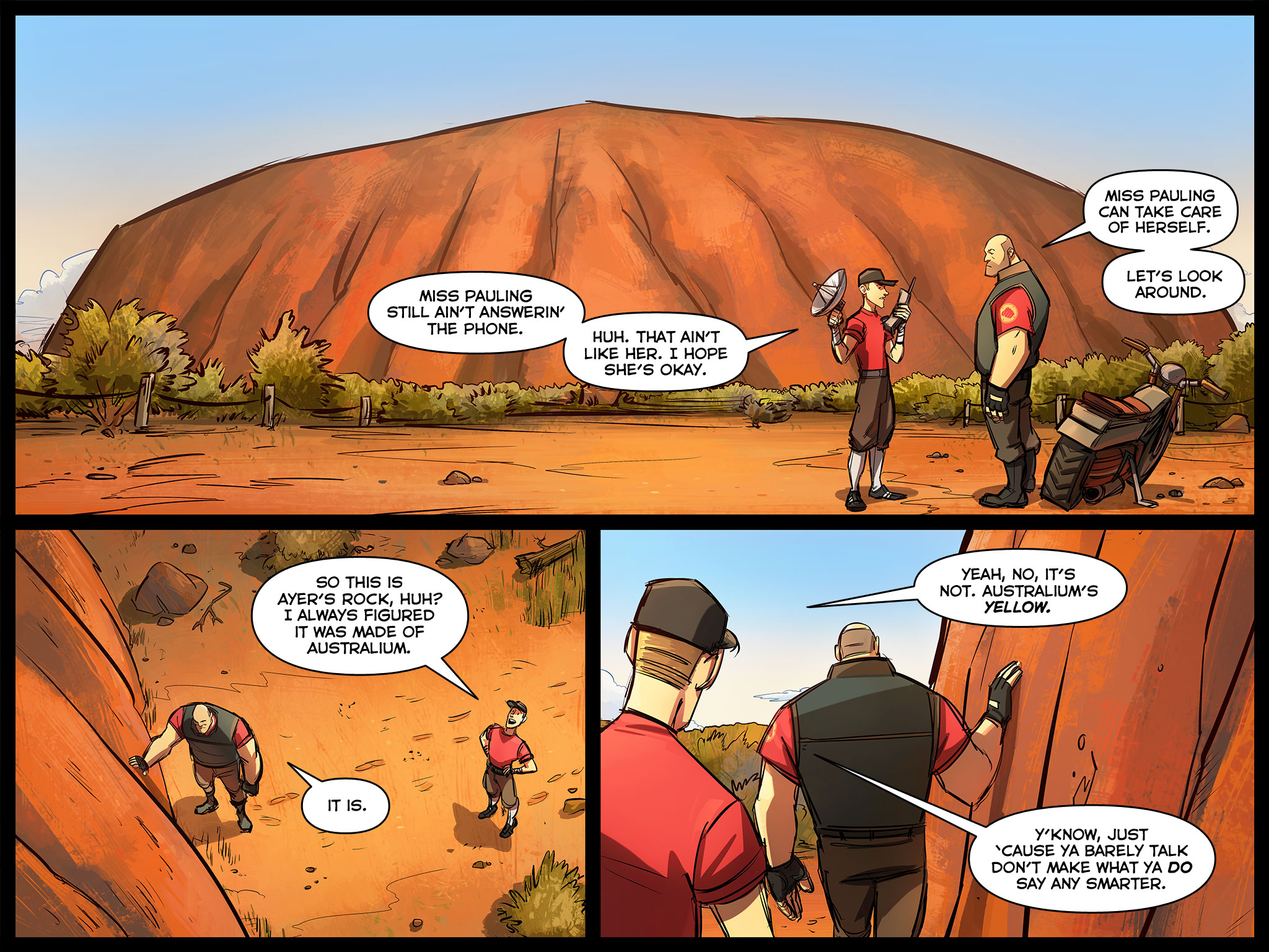 Read online Team Fortress 2 comic -  Issue #4 - 41