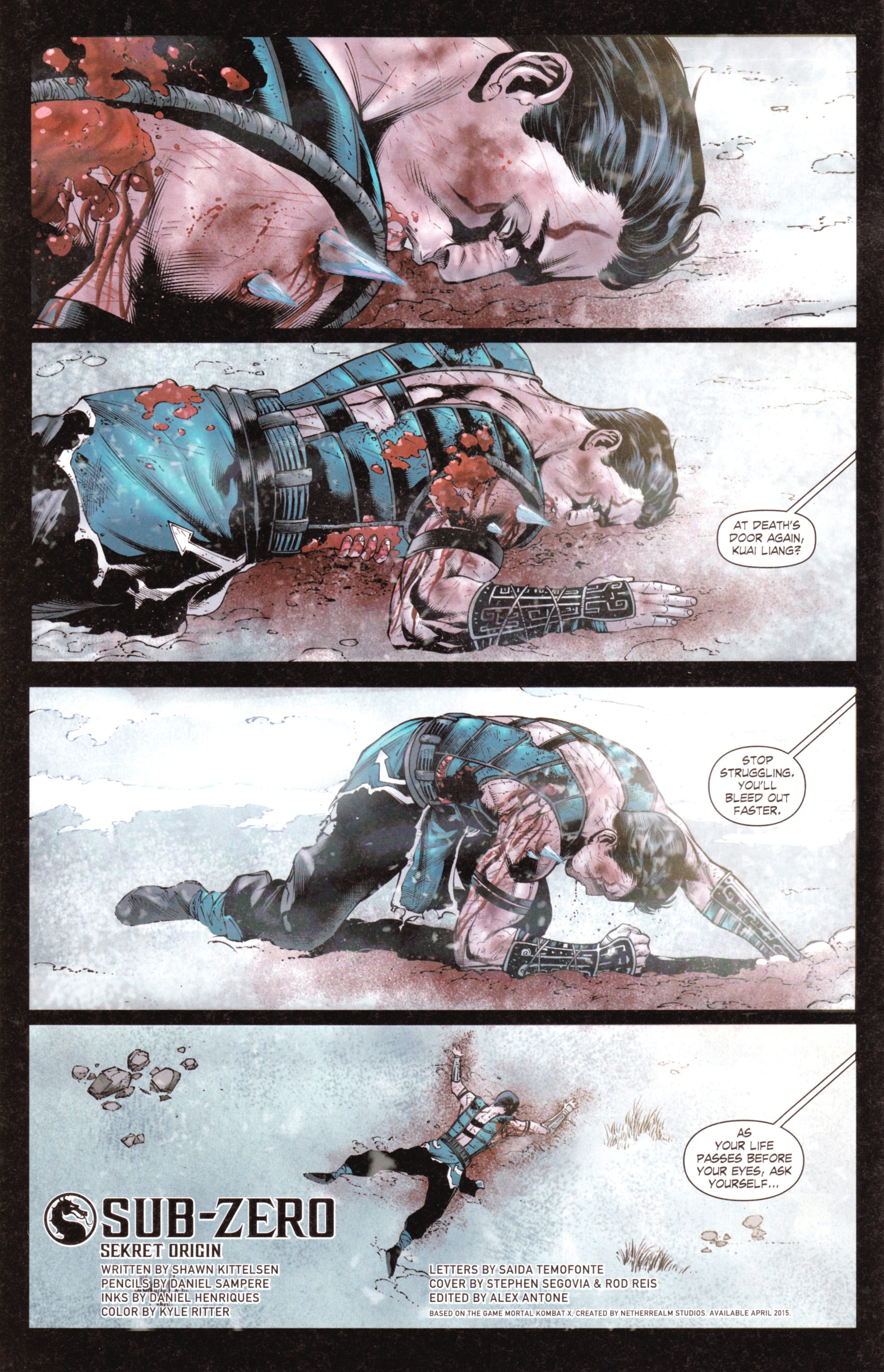 Read online Mortal Kombat X [II] comic -  Issue #6 - 4