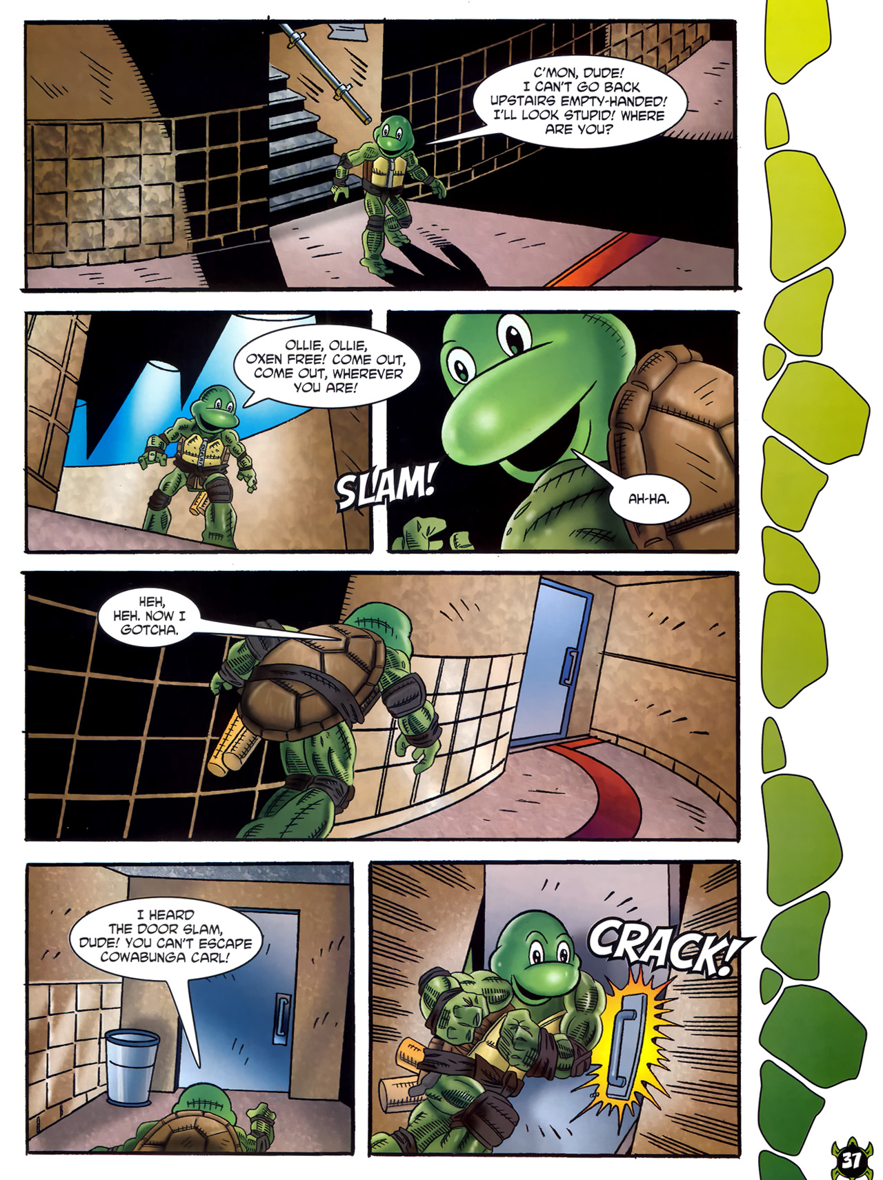 Read online Teenage Mutant Ninja Turtles Comic comic -  Issue #4 - 31