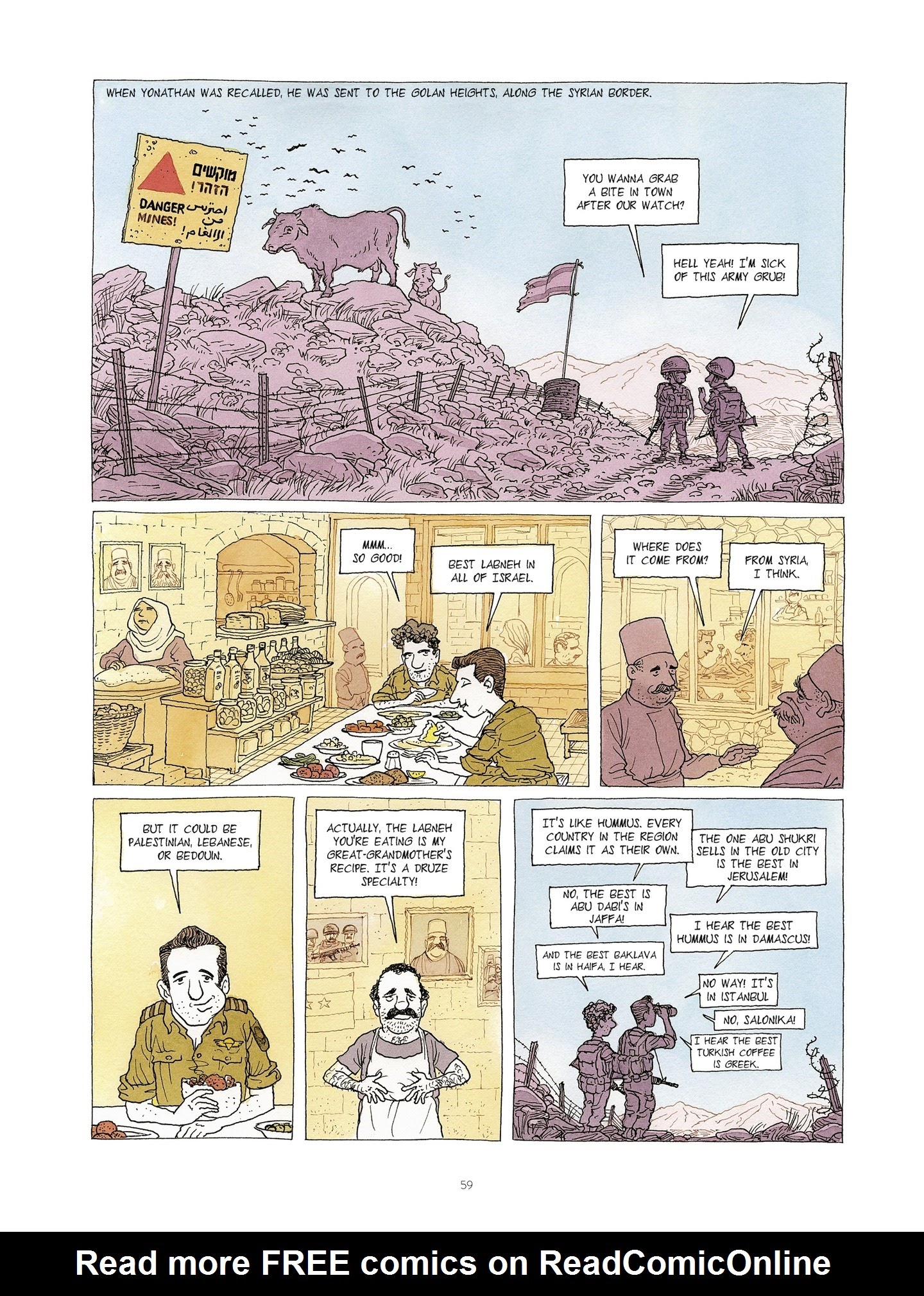 Read online Falafel With Hot Sauce comic -  Issue # TPB - 61