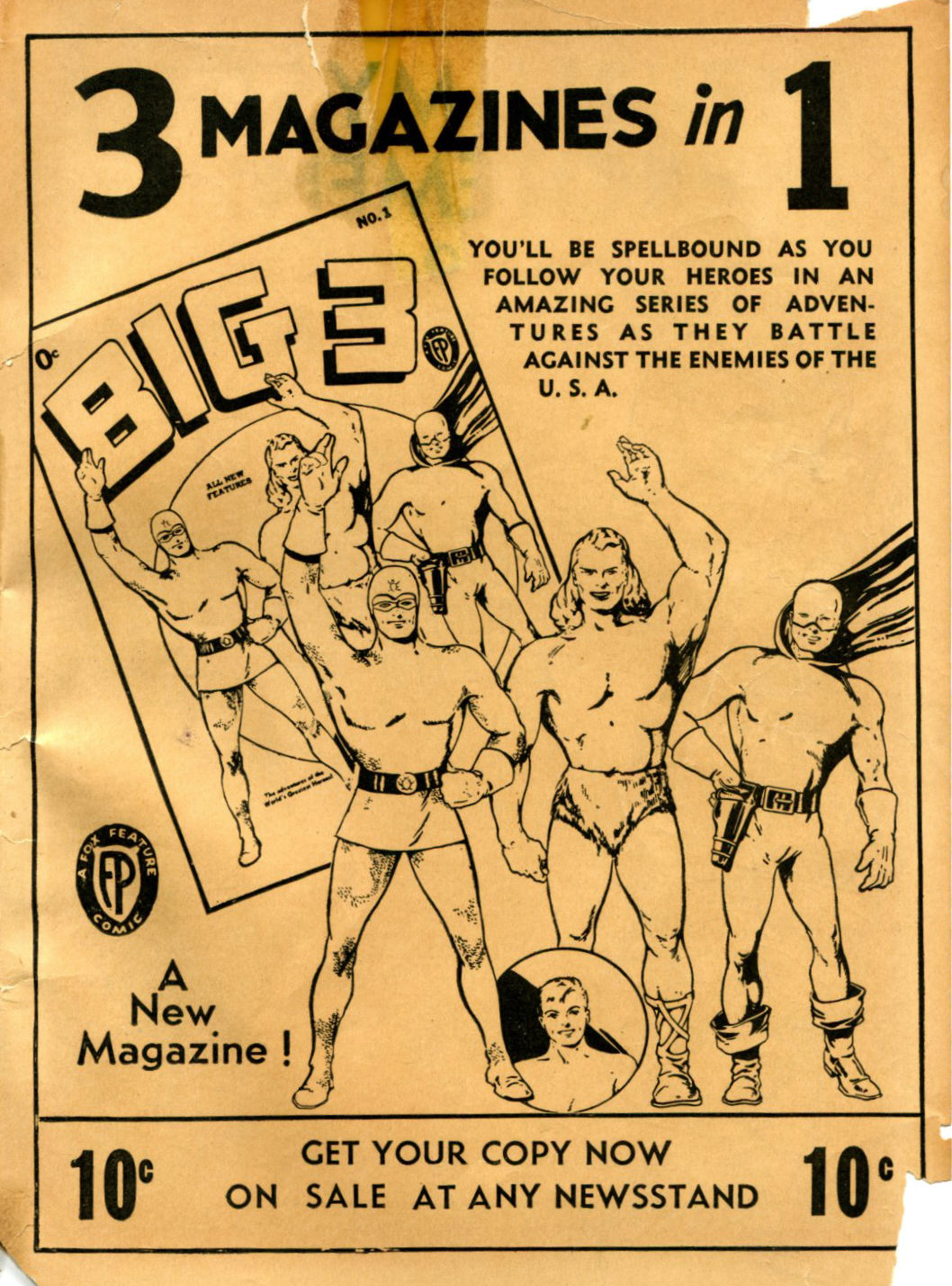 Read online Samson (1940) comic -  Issue #2 - 67