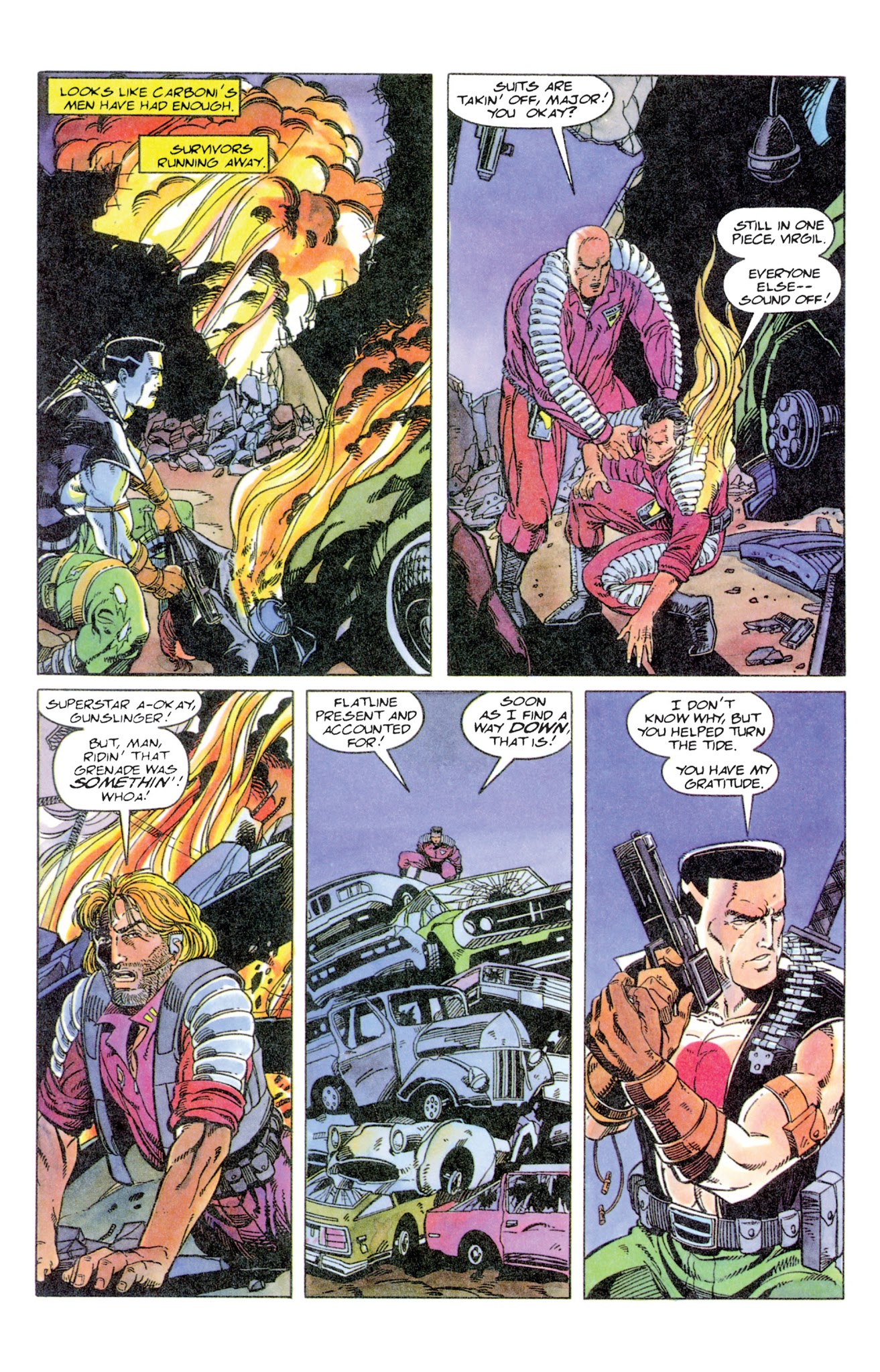 Read online Valiant Masters H.A.R.D. Corps comic -  Issue # TPB - 163