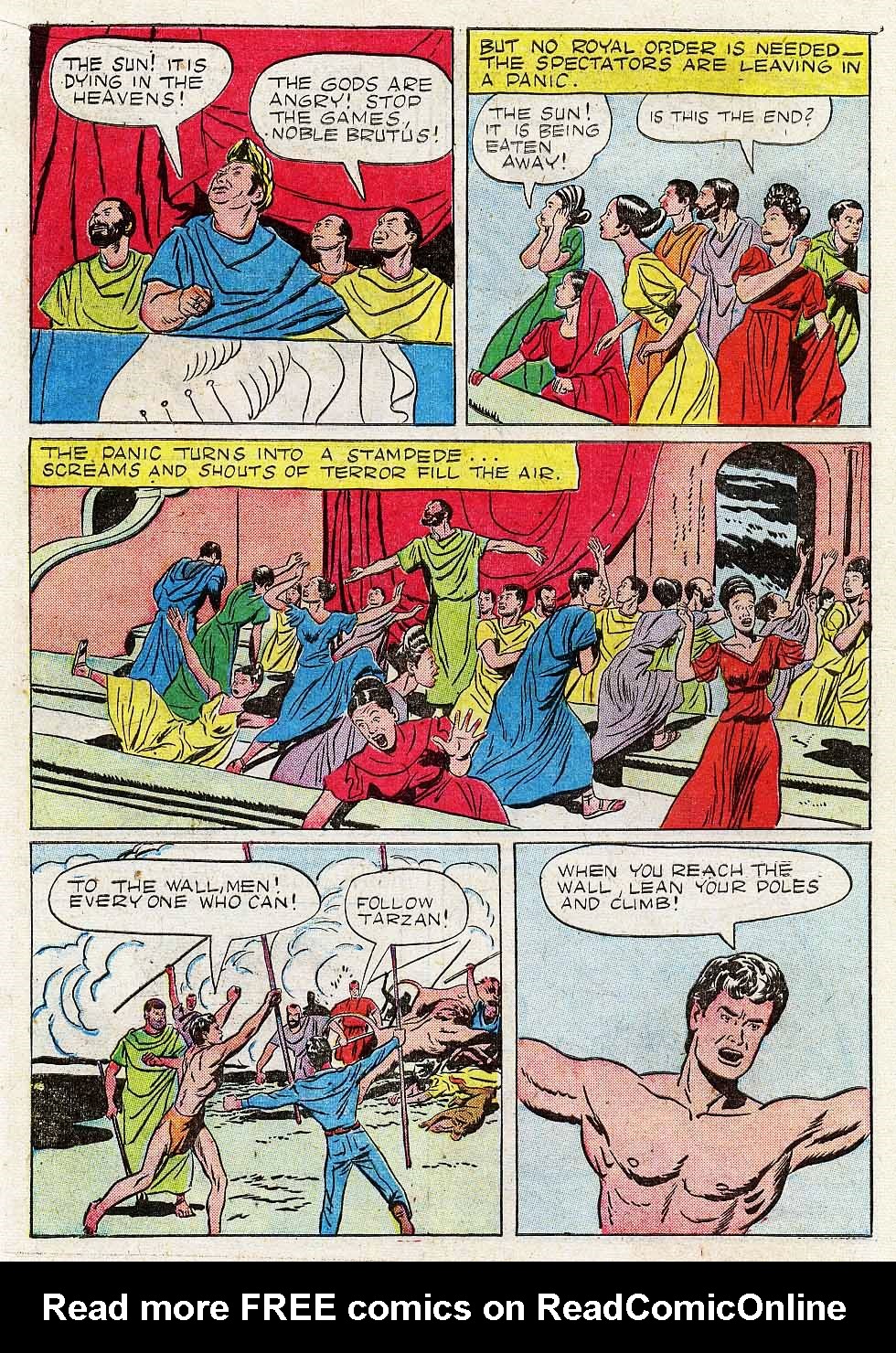 Read online Tarzan (1948) comic -  Issue #14 - 14