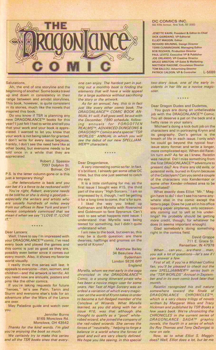 Read online Dragonlance comic -  Issue #21 - 25