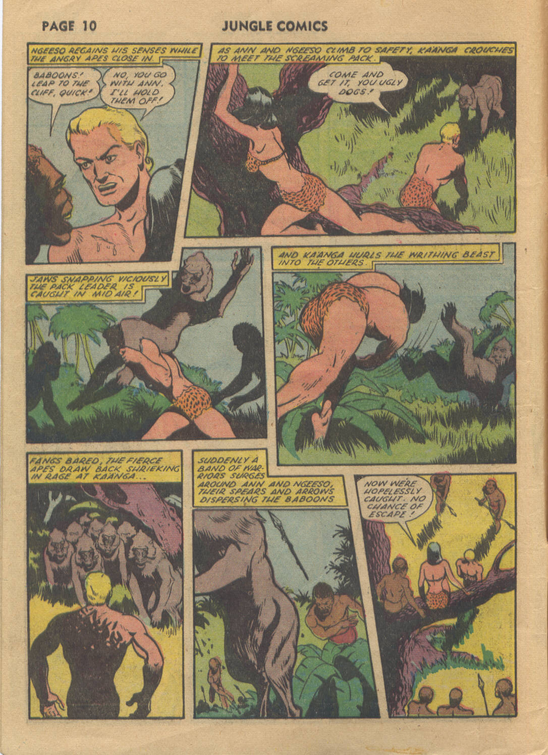 Read online Jungle Comics comic -  Issue #34 - 12
