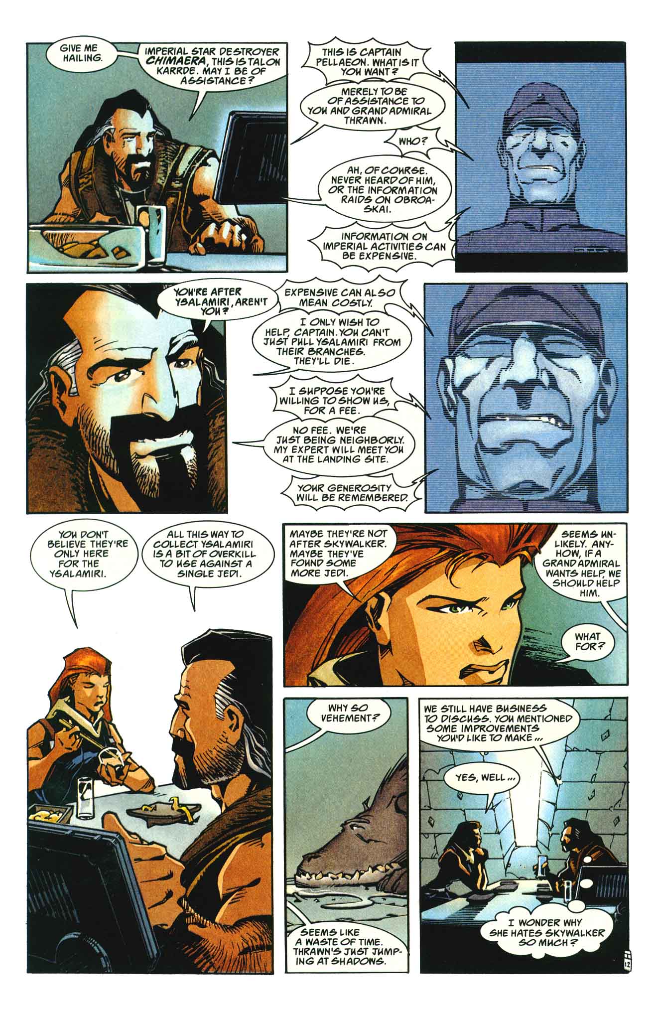 Read online Star Wars: Heir to the Empire comic -  Issue #1 - 16