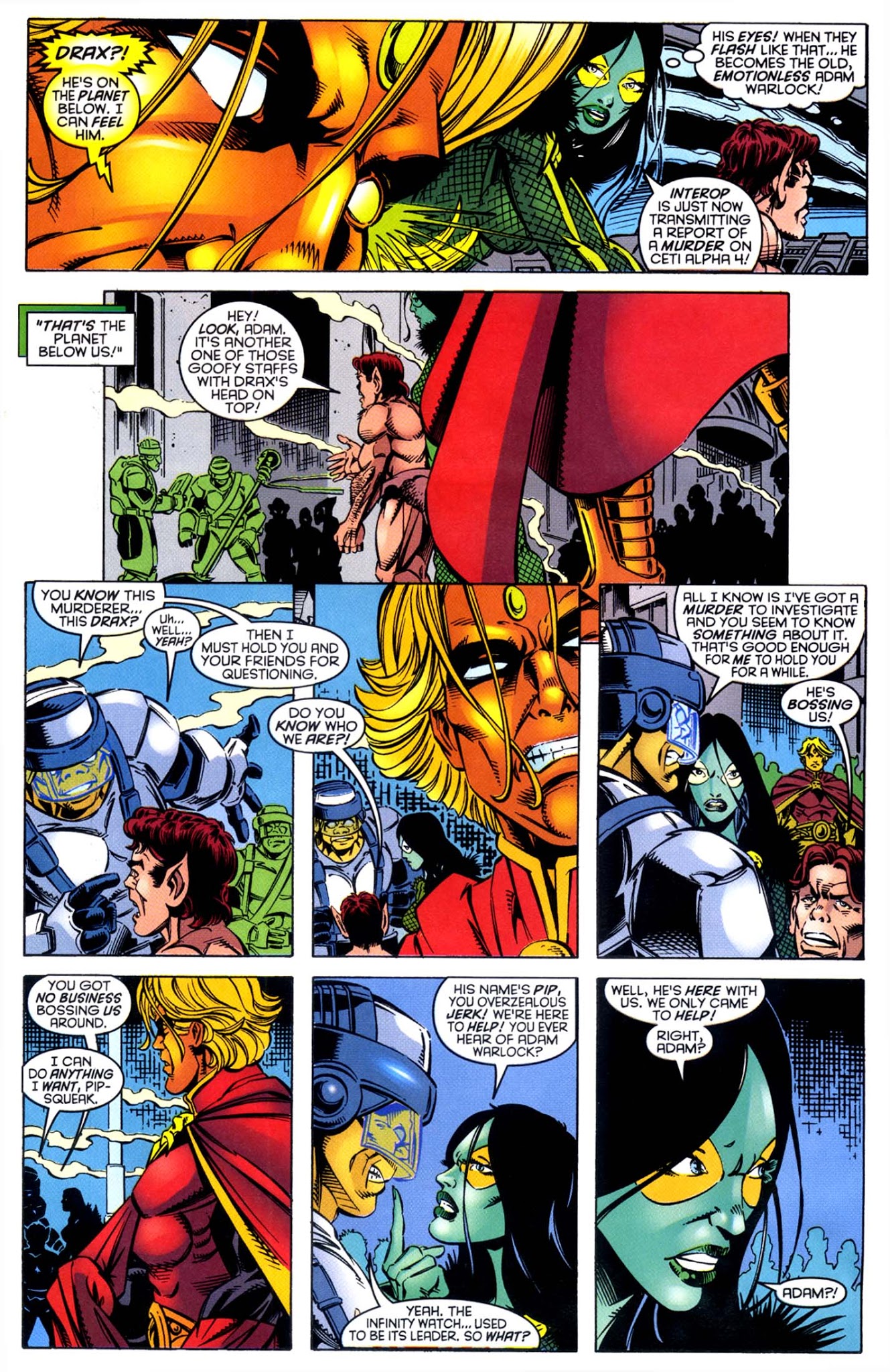 Read online Warlock (1998) comic -  Issue #1 - 17