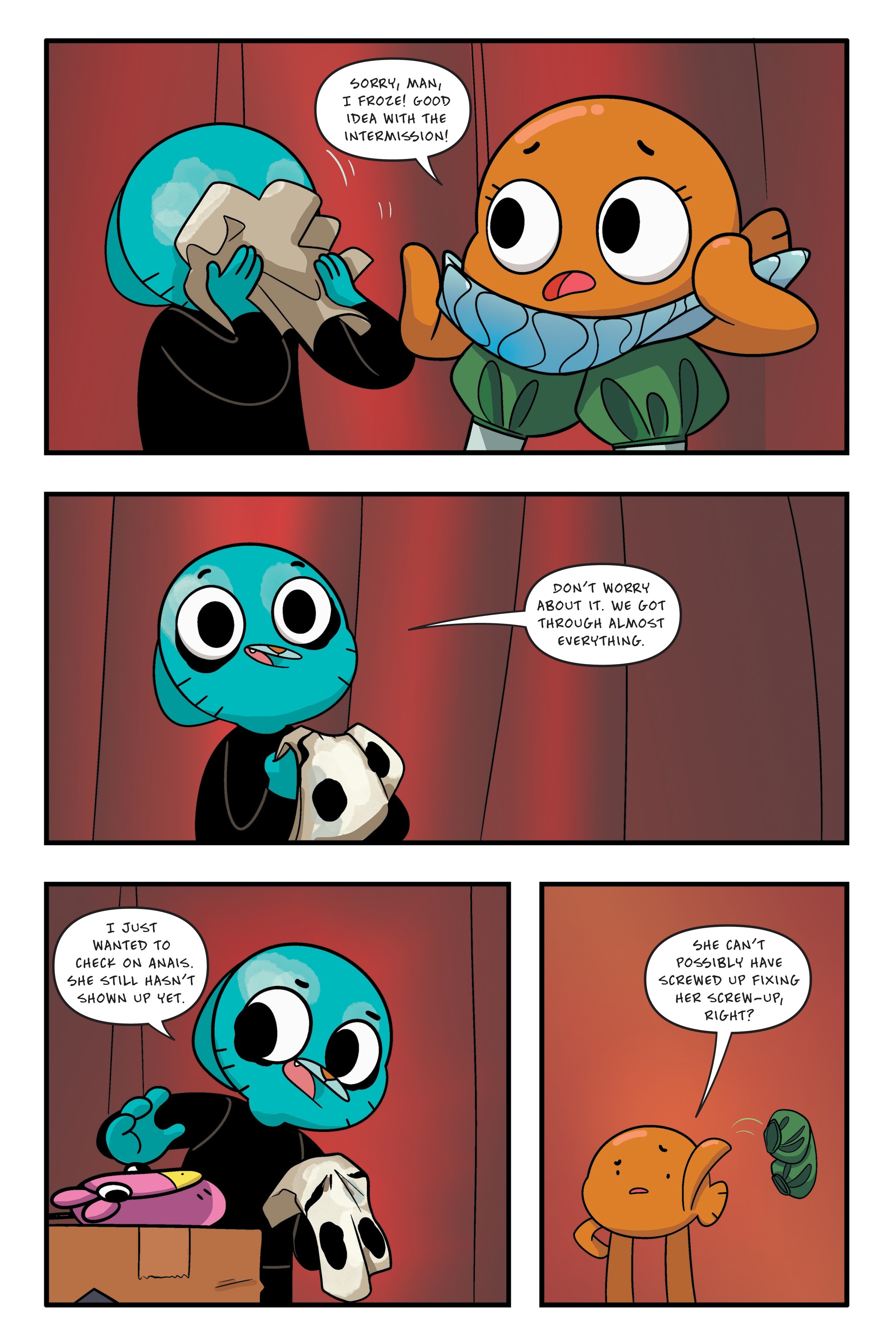 Read online The Amazing World of Gumball: Midsummer Nightmare comic -  Issue # TPB - 117