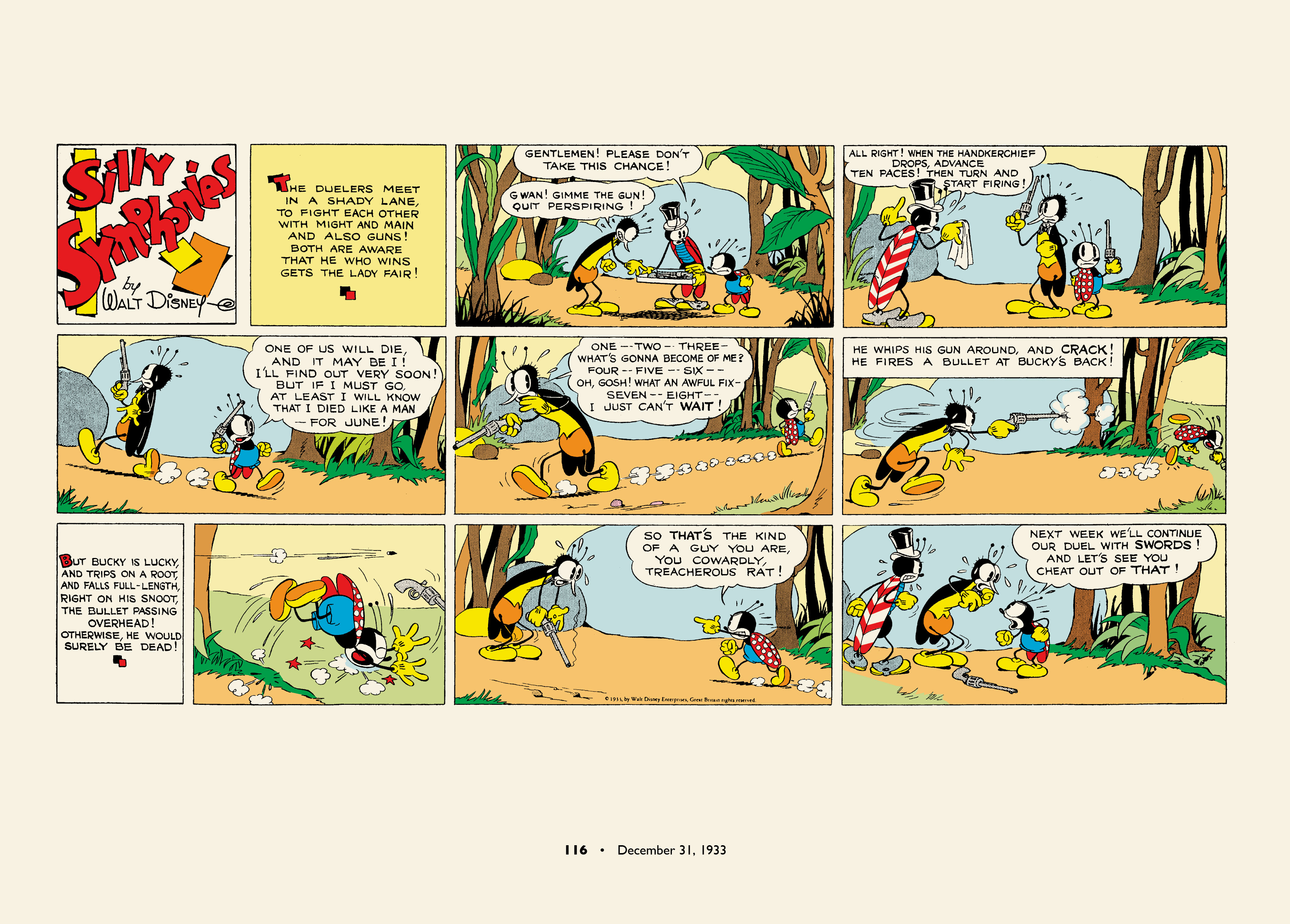 Read online Walt Disney's Silly Symphonies 1932-1935: Starring Bucky Bug and Donald Duck comic -  Issue # TPB (Part 2) - 16