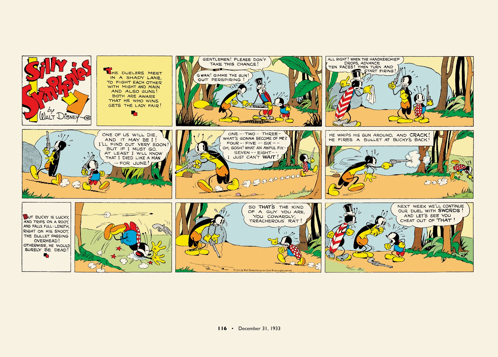 Walt Disney's Silly Symphonies 1932-1935: Starring Bucky Bug and Donald Duck issue TPB (Part 2) - Page 16