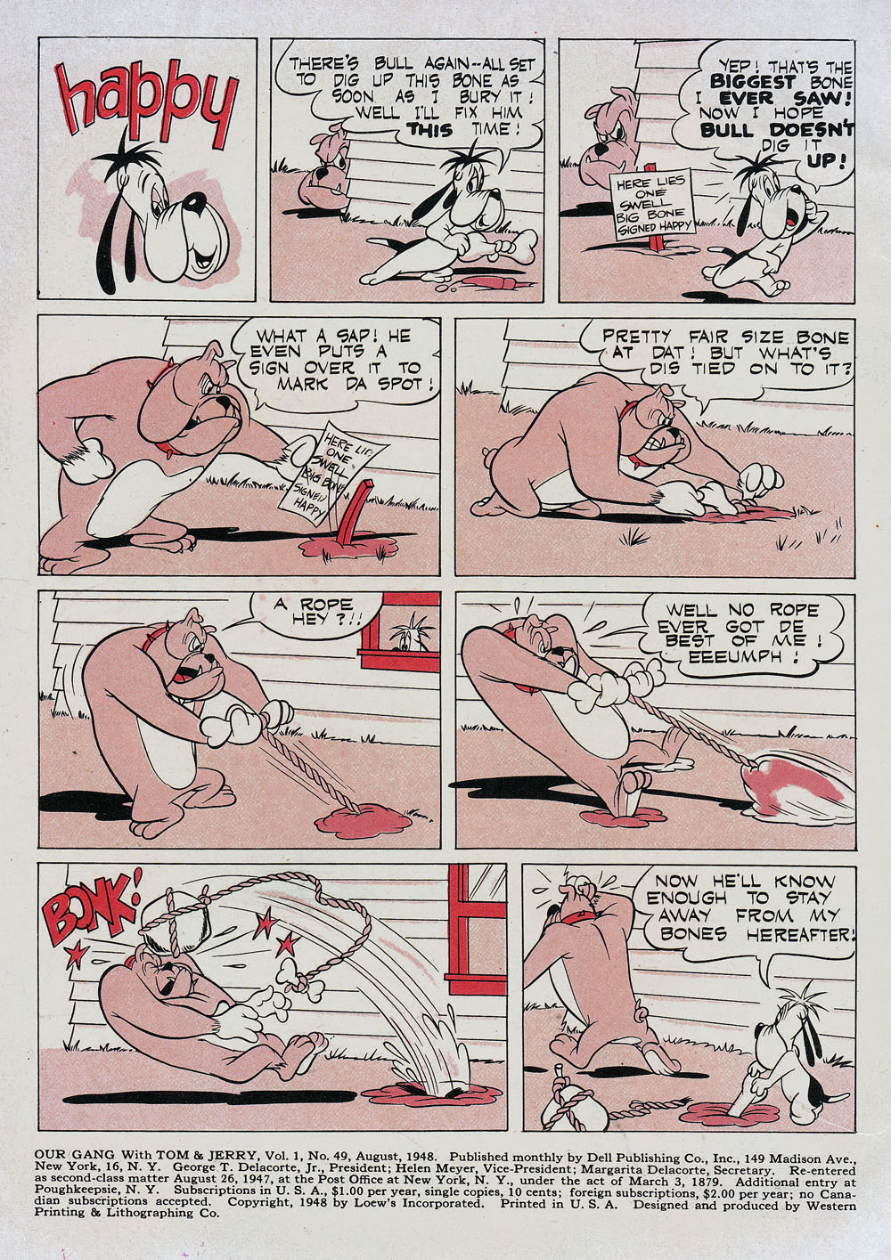Read online Our Gang with Tom & Jerry comic -  Issue #49 - 2