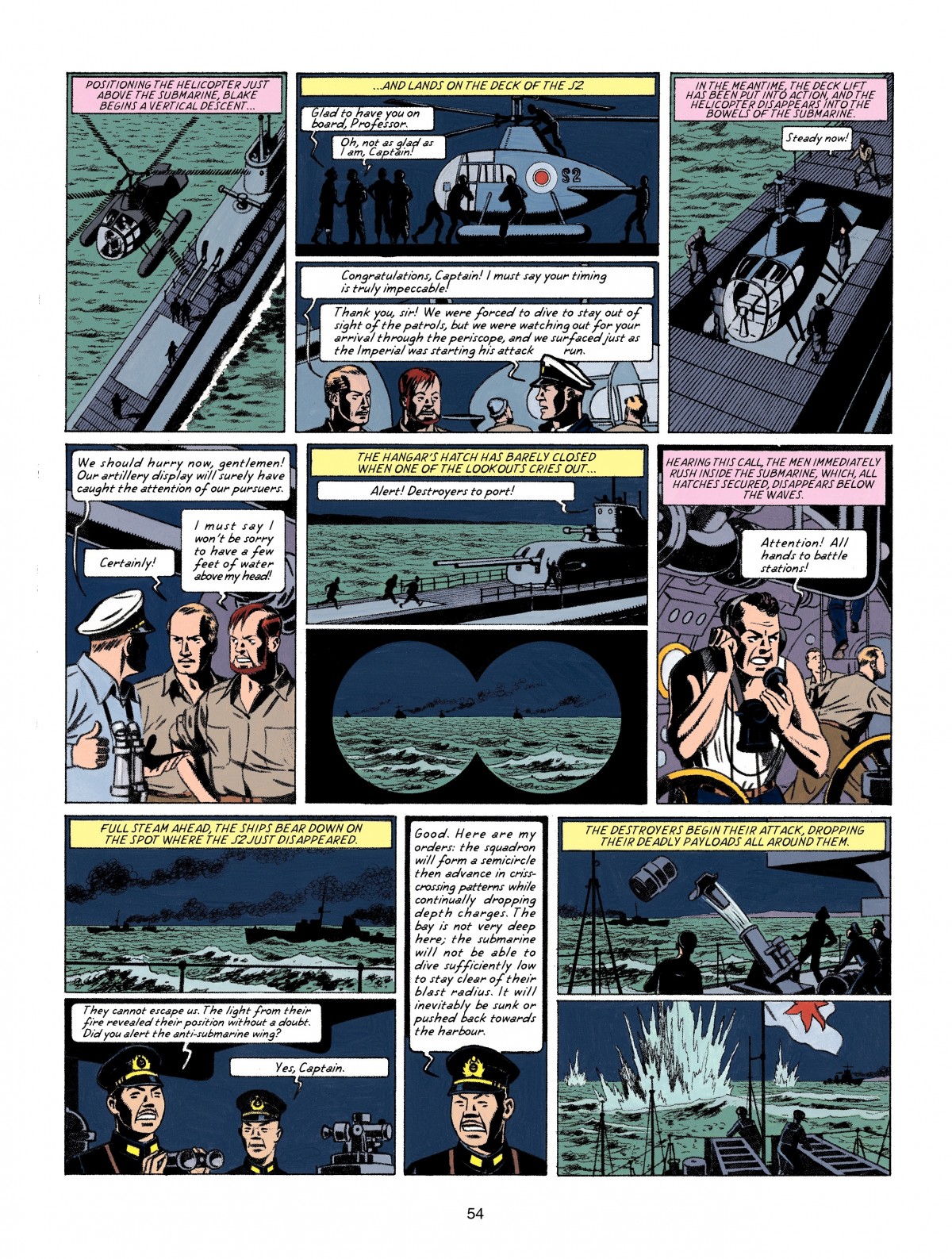 Read online Blake & Mortimer comic -  Issue #16 - 54