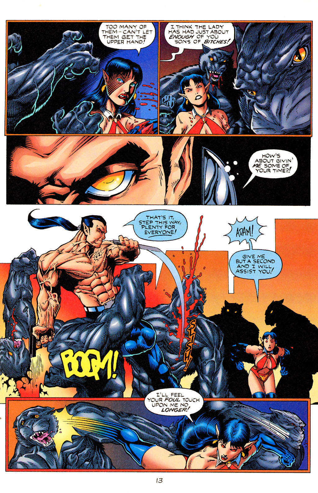 Read online Vampirella Strikes (1995) comic -  Issue #1 - 18