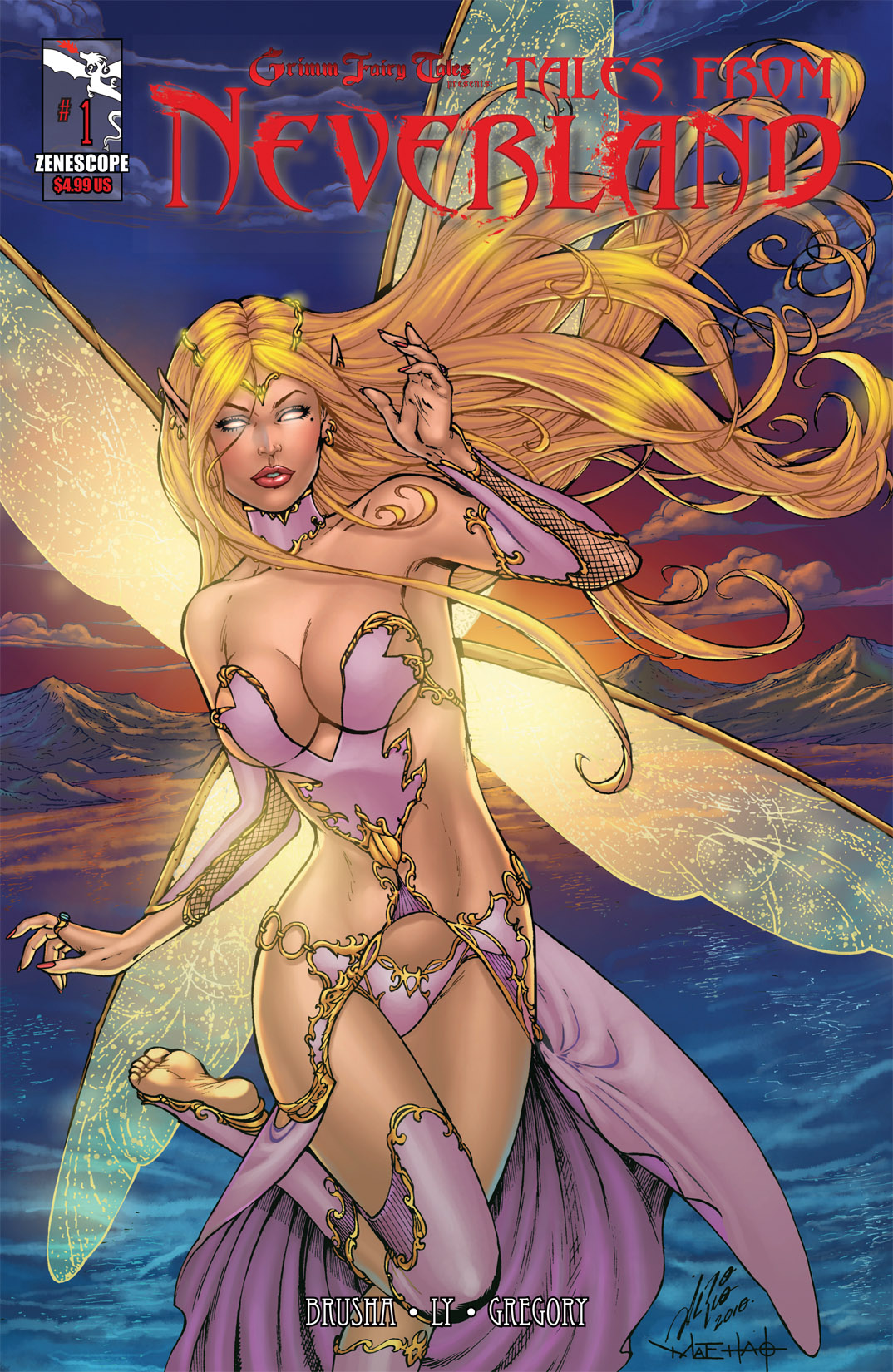 Read online Grimm Fairy Tales: Tales From Neverland comic -  Issue #1 - 1