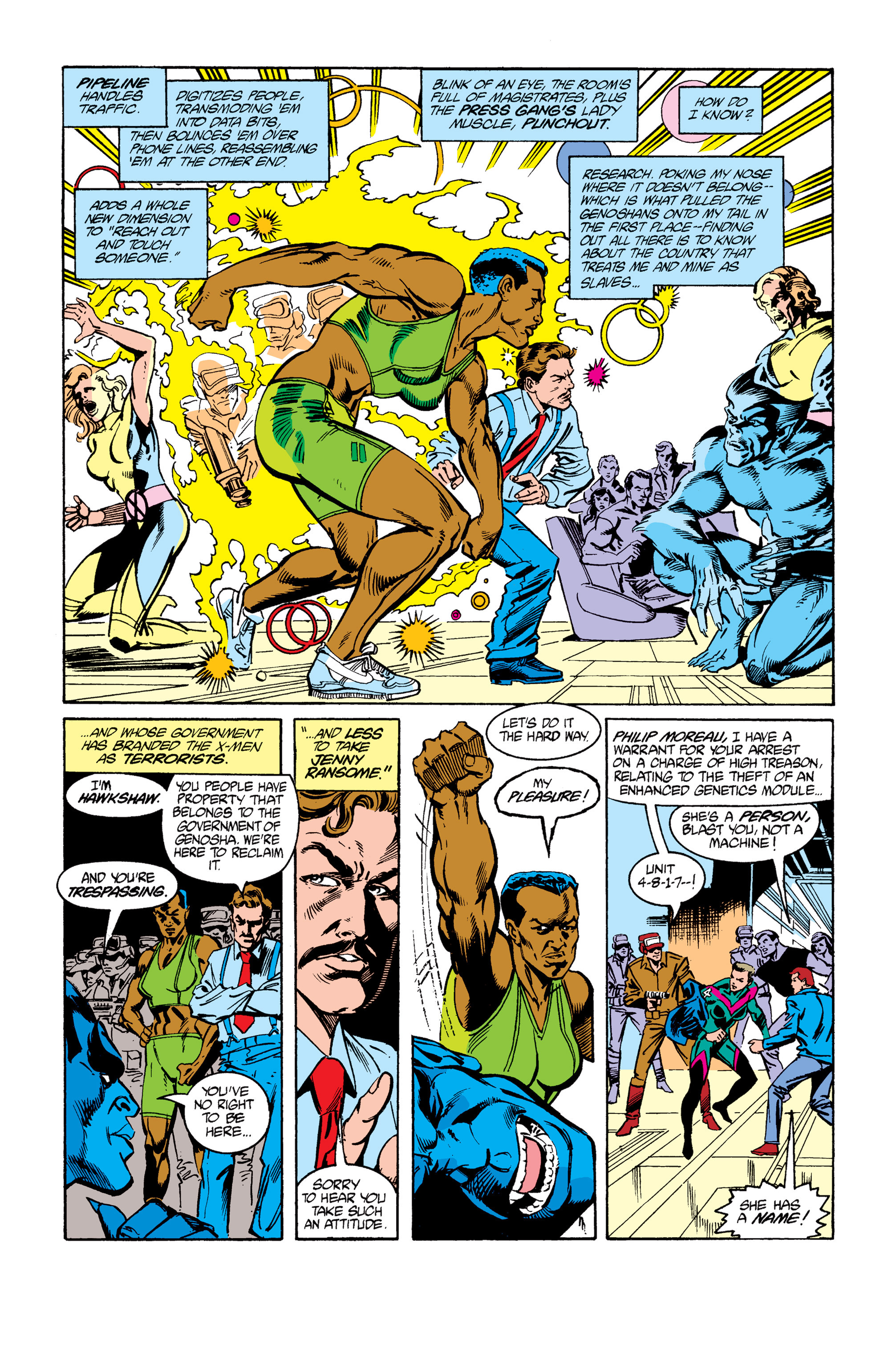 Read online Uncanny X-Men (1963) comic -  Issue #264 - 17