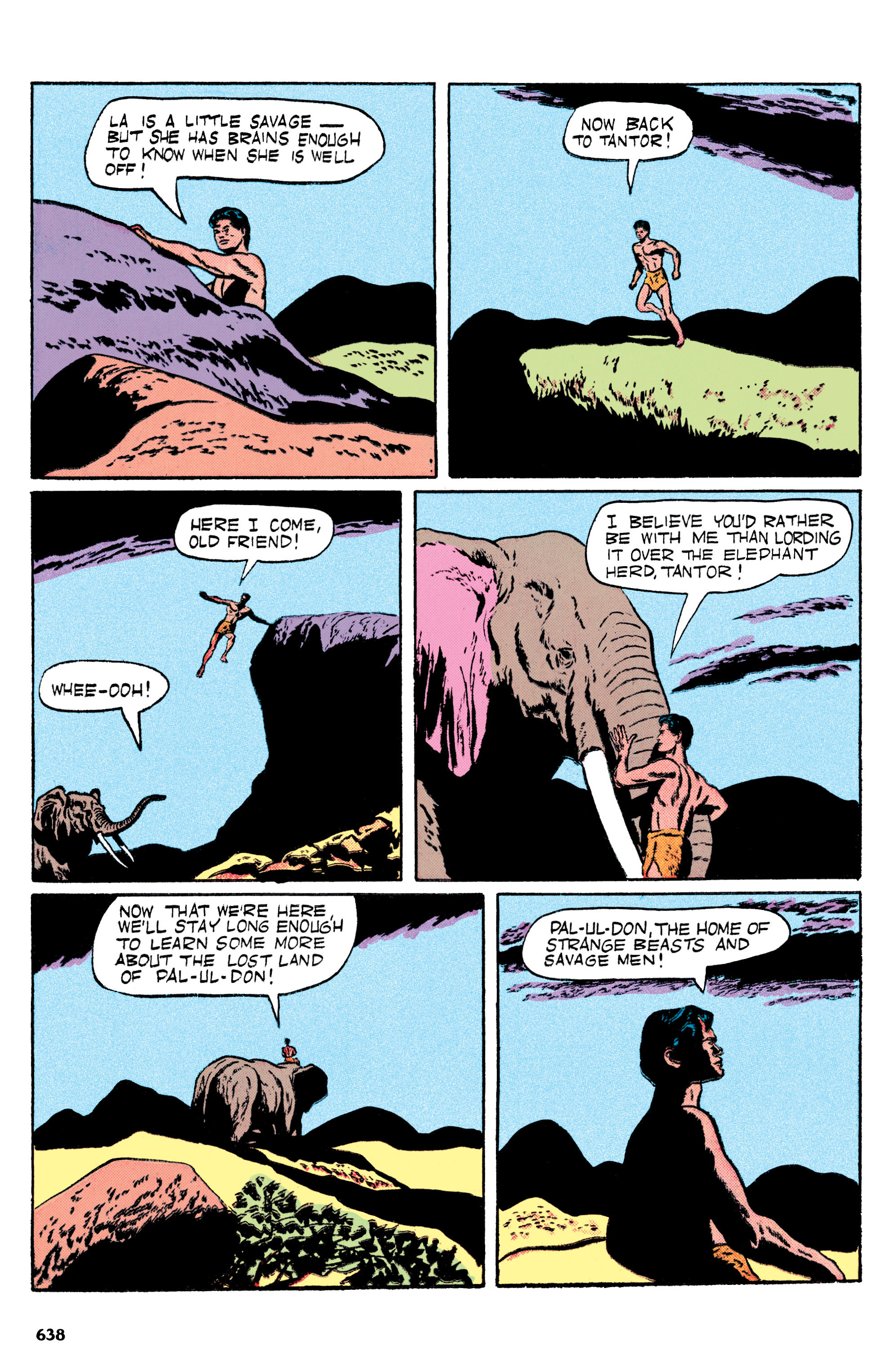 Read online Edgar Rice Burroughs Tarzan: The Jesse Marsh Years Omnibus comic -  Issue # TPB (Part 7) - 40