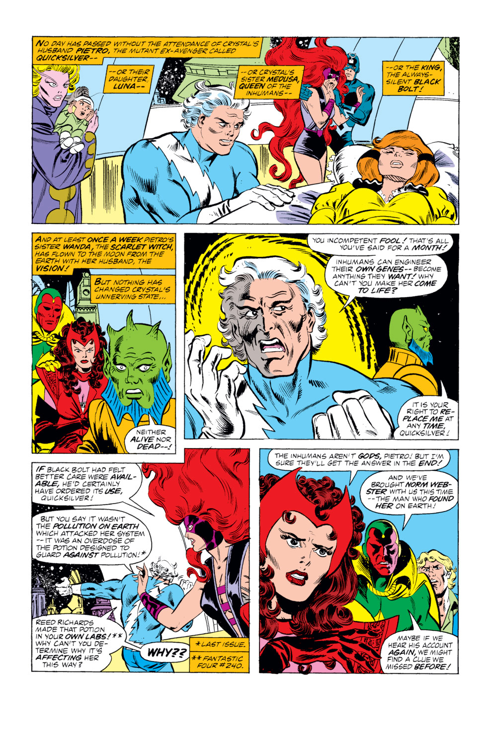 Read online The Vision and the Scarlet Witch (1985) comic -  Issue #10 - 3