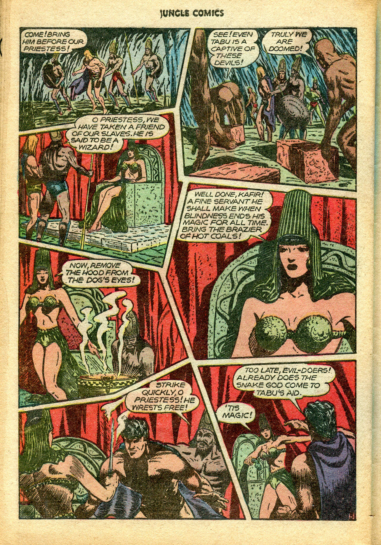 Read online Jungle Comics comic -  Issue #82 - 40