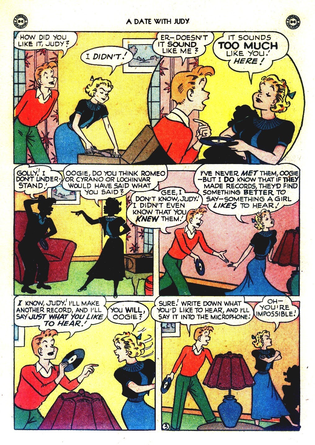 Read online A Date with Judy comic -  Issue #11 - 26