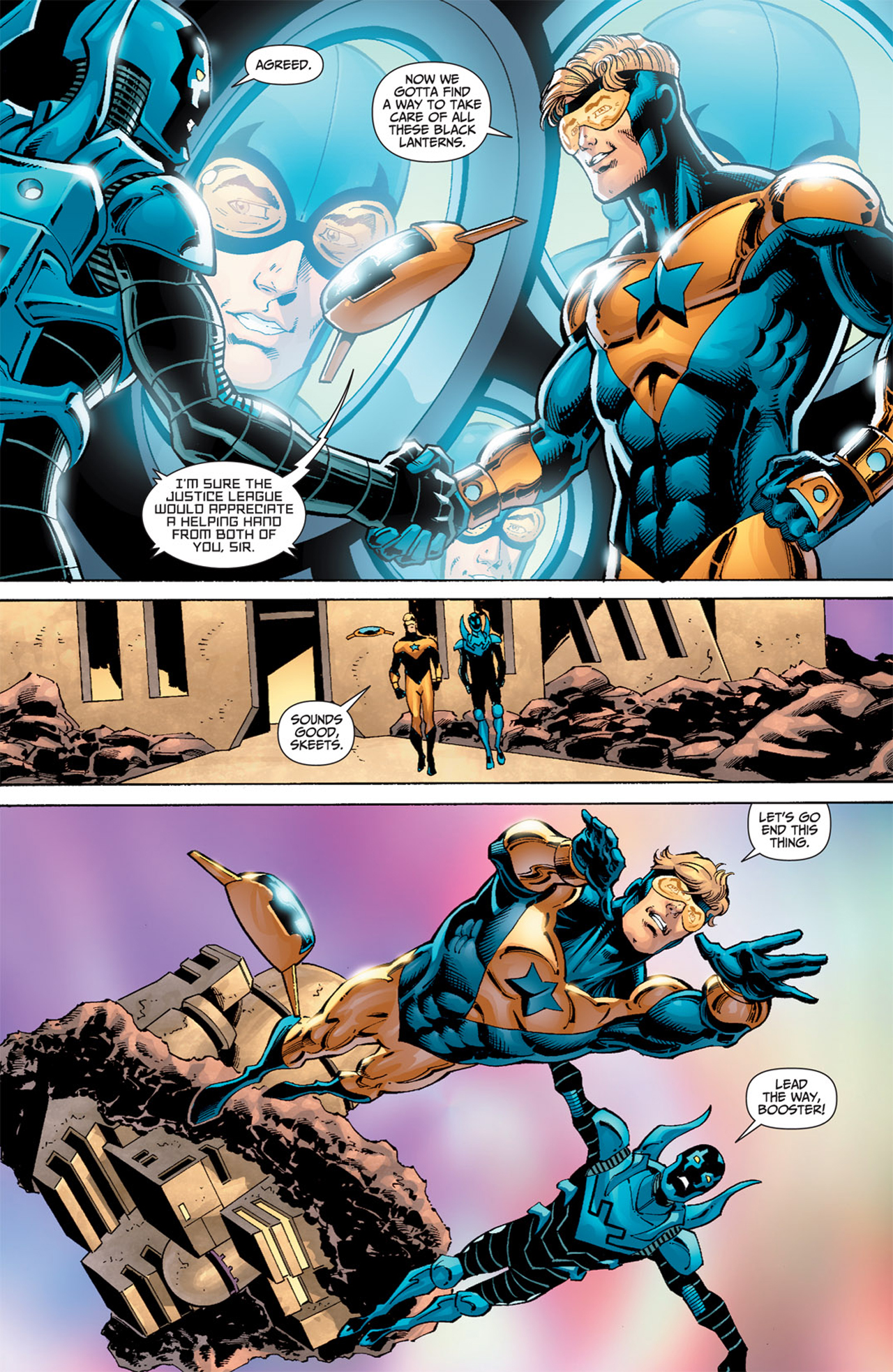 Read online Booster Gold (2007) comic -  Issue #27 - 28