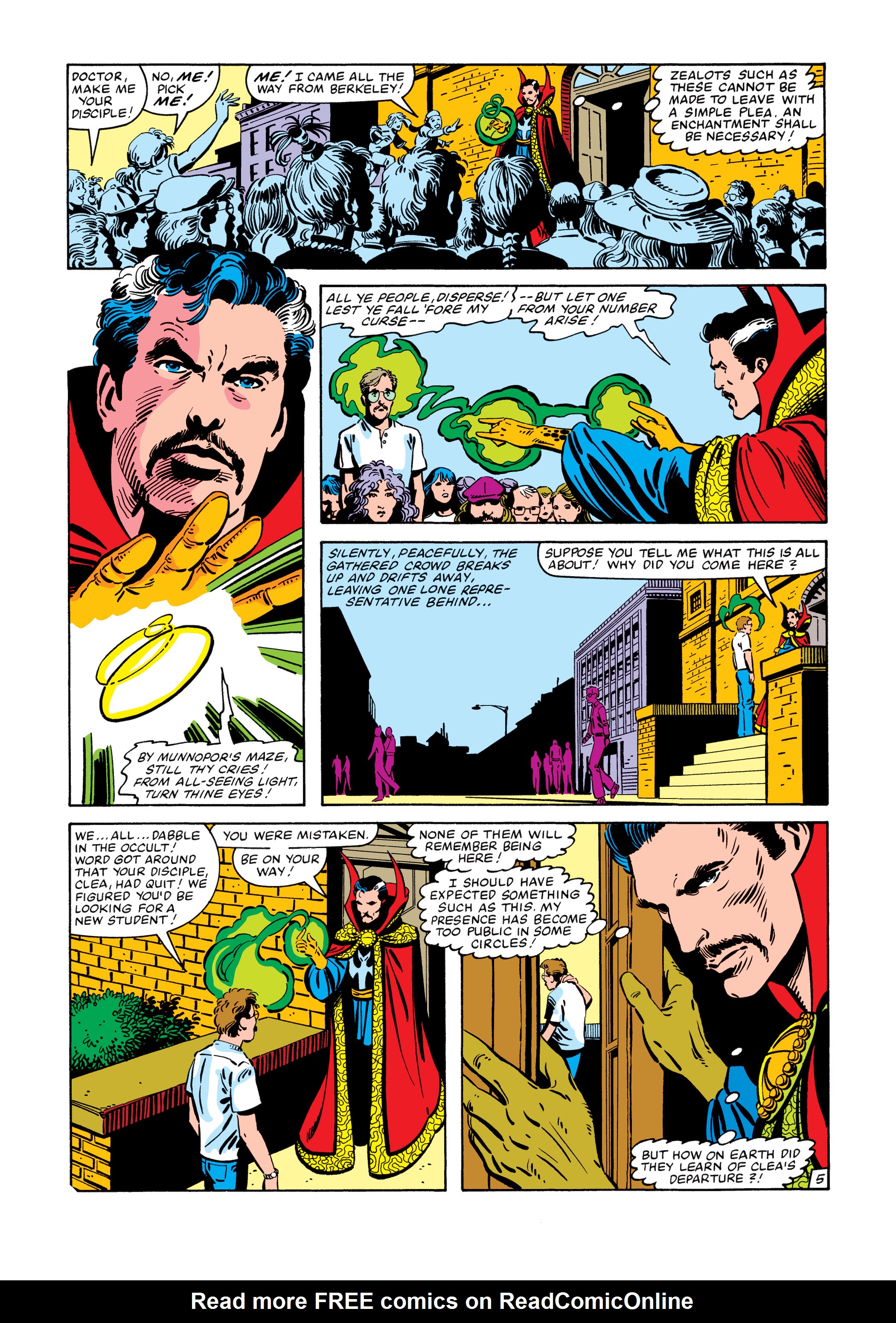 Read online Marvel Masterworks: Doctor Strange comic -  Issue # TPB 9 (Part 3) - 44