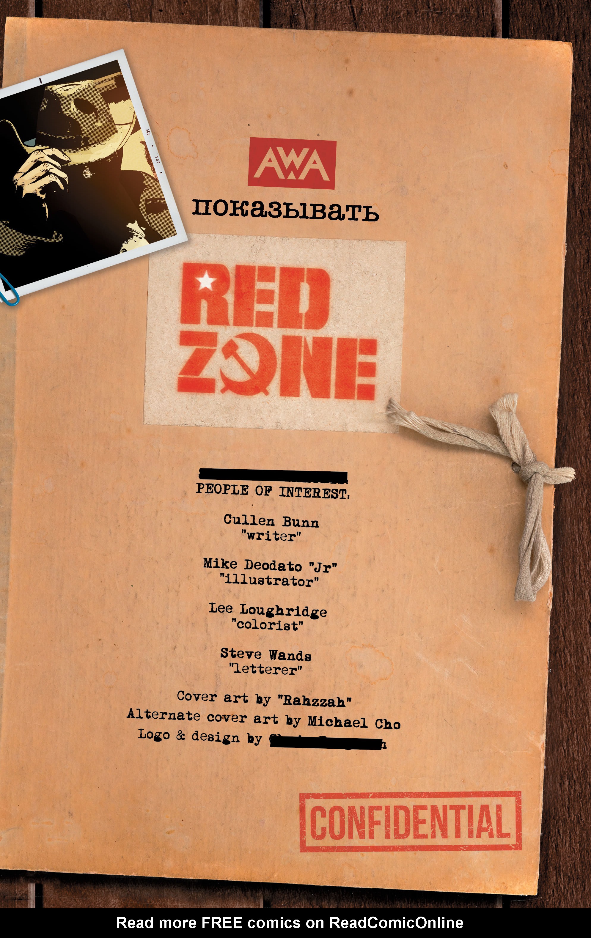 Read online Red Zone comic -  Issue #4 - 2