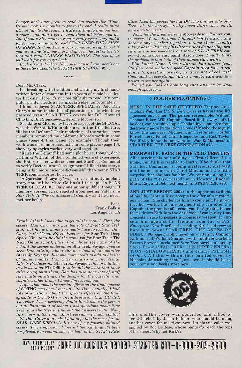 Read online Star Trek (1989) comic -  Issue #73 - 27