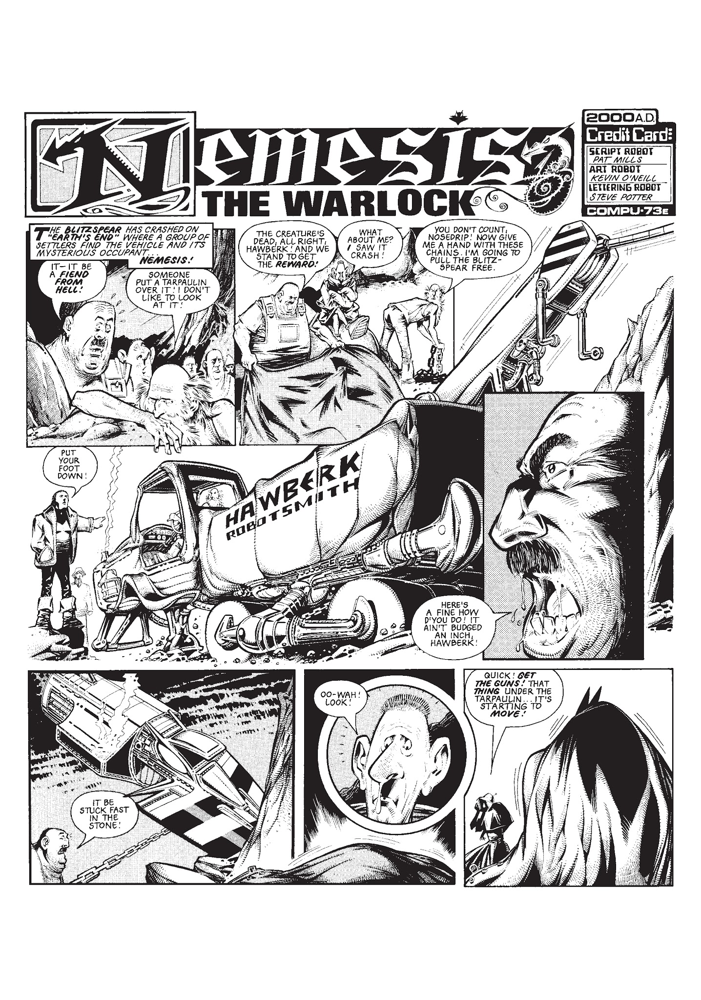 Read online The Complete Nemesis The Warlock comic -  Issue # TPB 1 - 35
