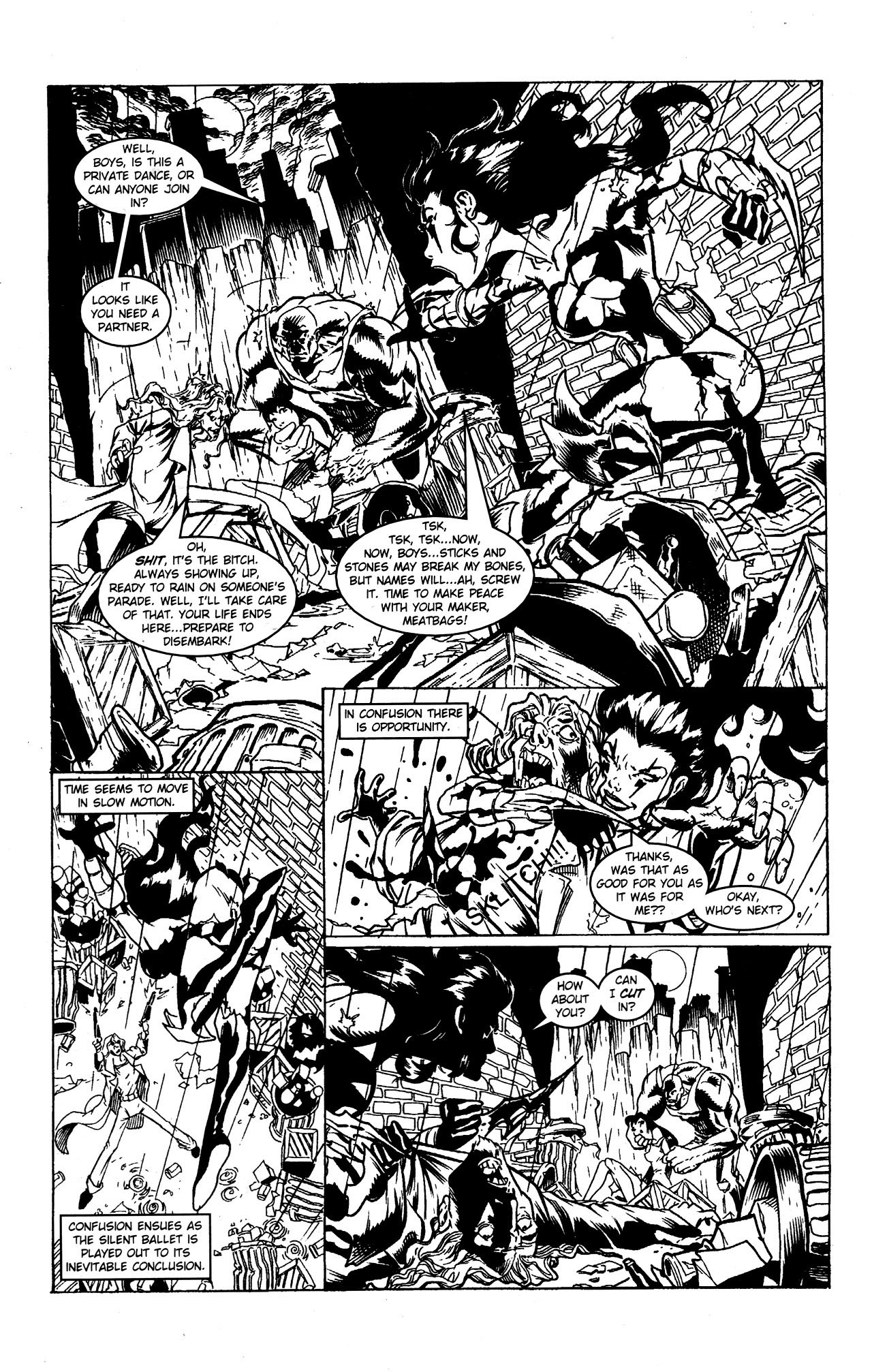 Read online Razor and Warrior Nun Areala: Dark Prophecy comic -  Issue #1 - 8