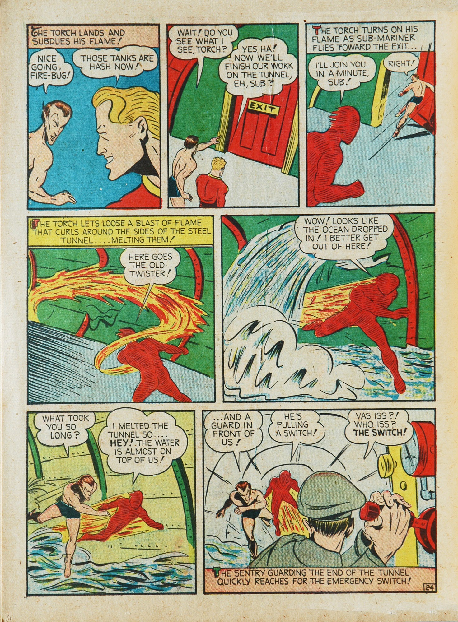 Read online Marvel Mystery Comics comic -  Issue #17 - 26