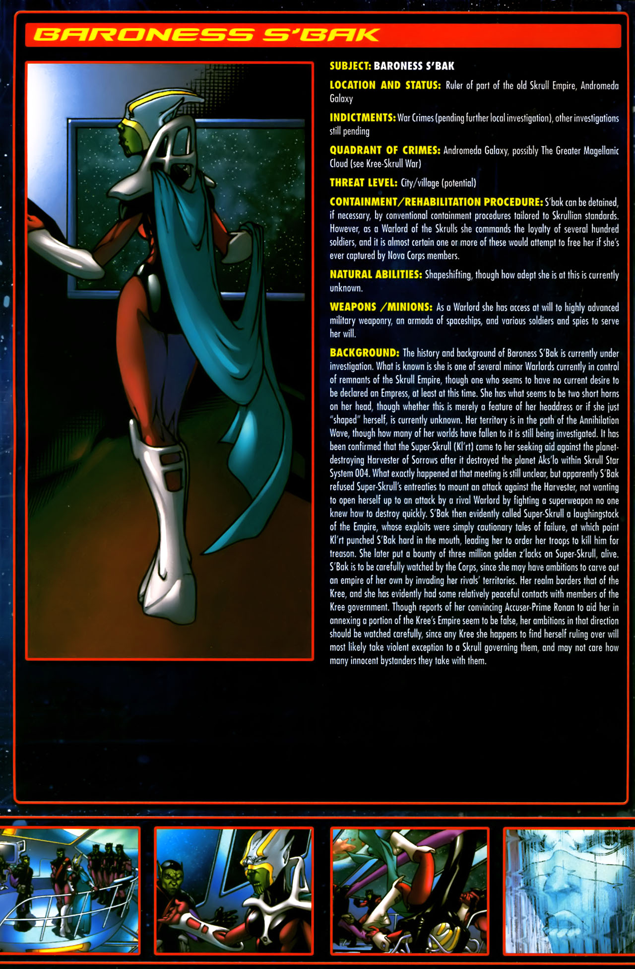 Read online Annihilation:  The  Nova Corps Files comic -  Issue #Annihilation:  The  Nova Corps Files Full - 6