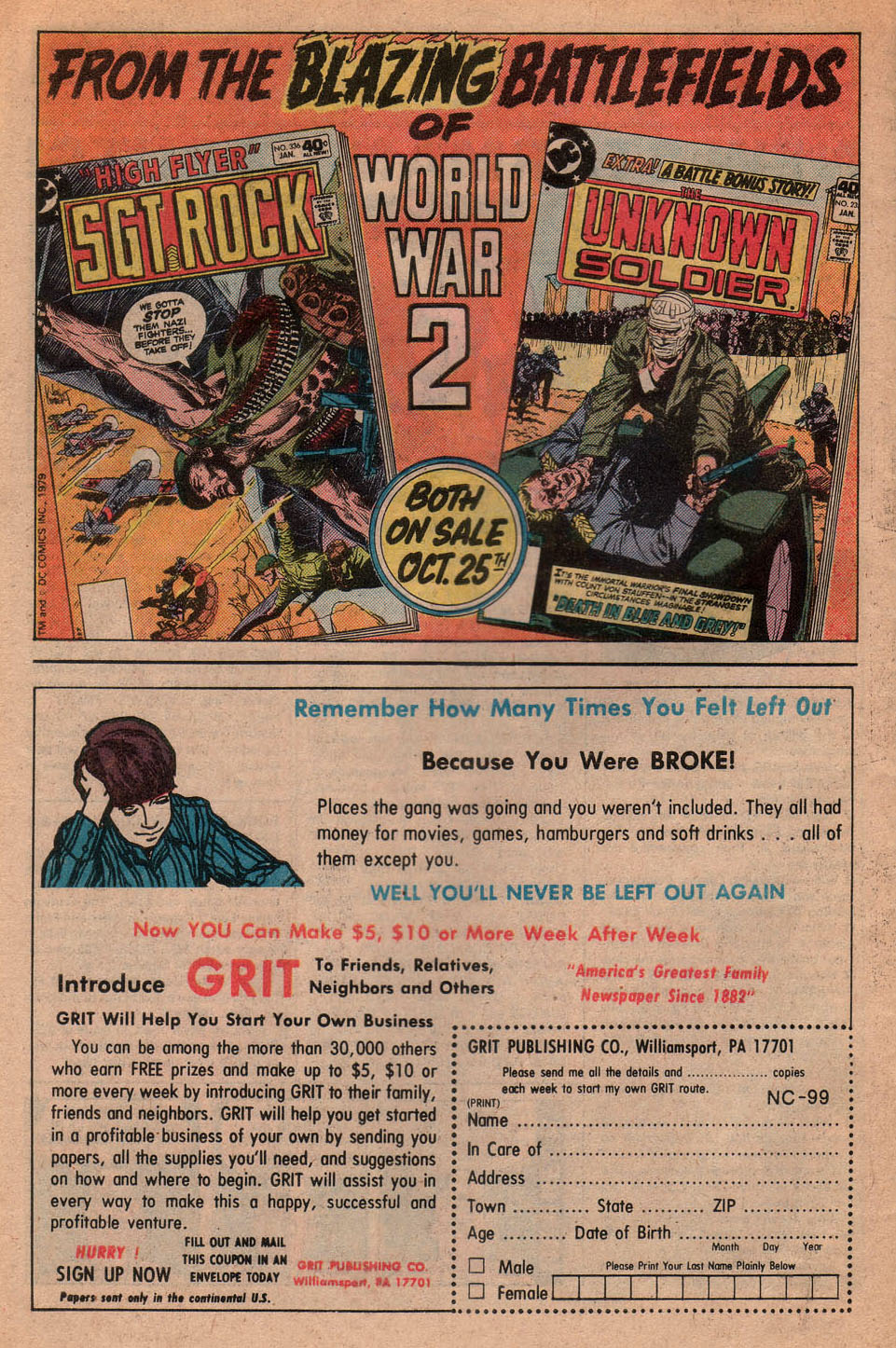 Read online Weird War Tales (1971) comic -  Issue #83 - 35