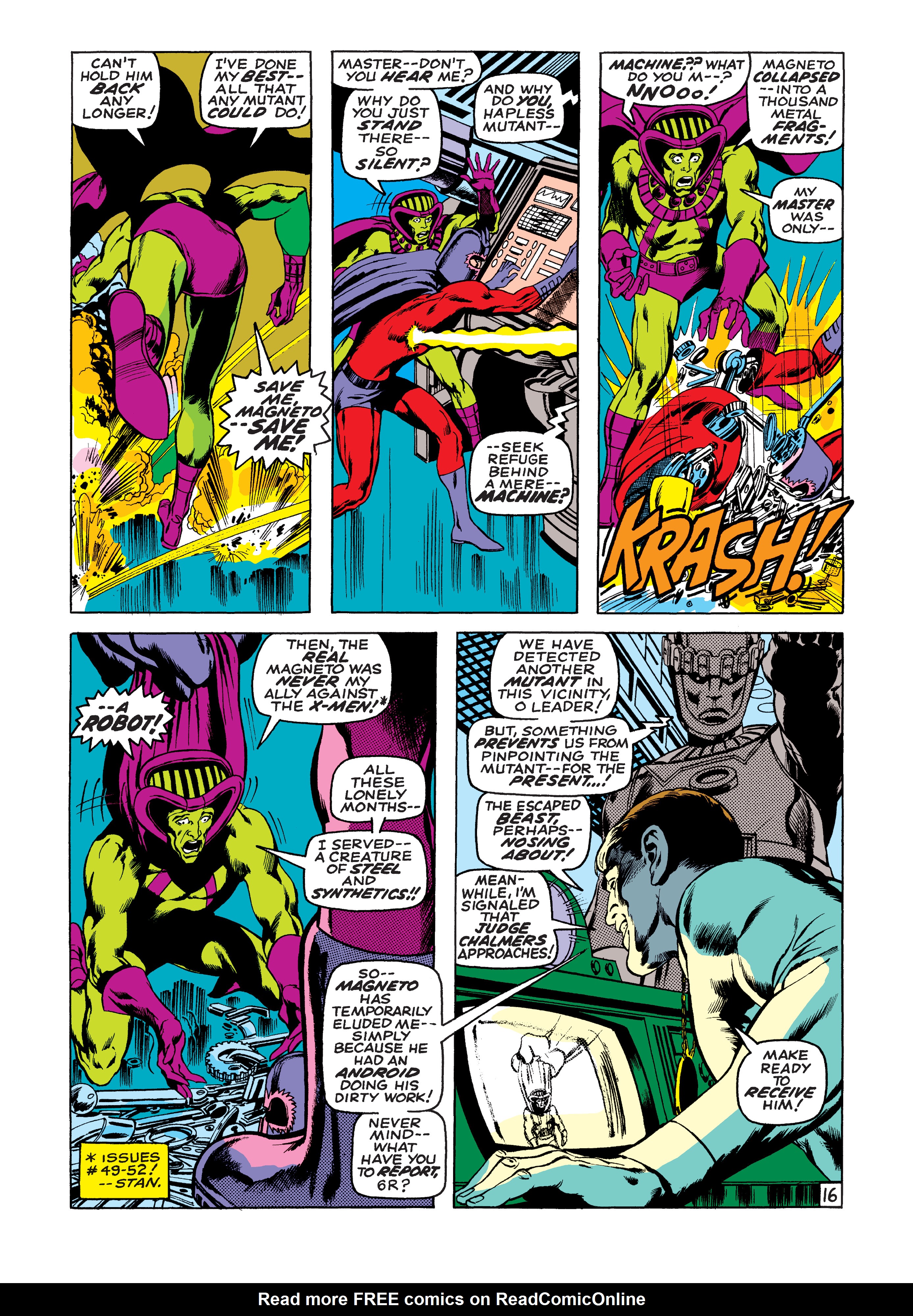 Read online X-Men by Roy Thomas & Neal Adams Gallery Edition comic -  Issue # TPB (Part 1) - 51