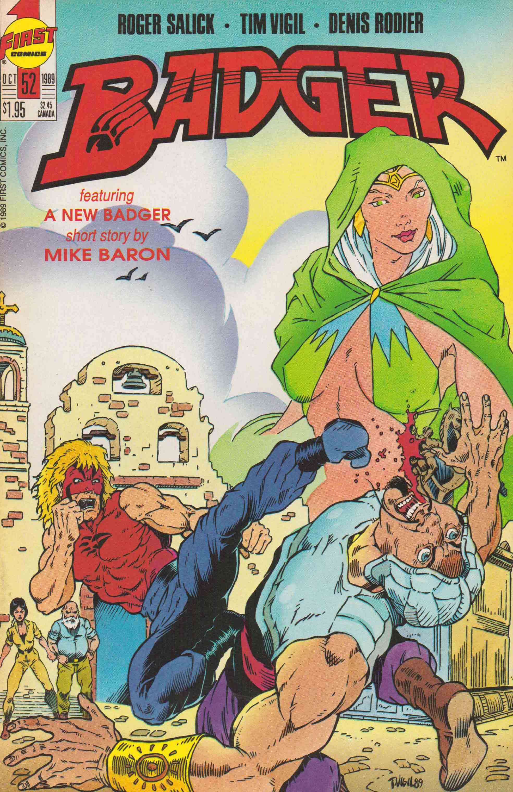 Read online The Badger comic -  Issue #52 - 1