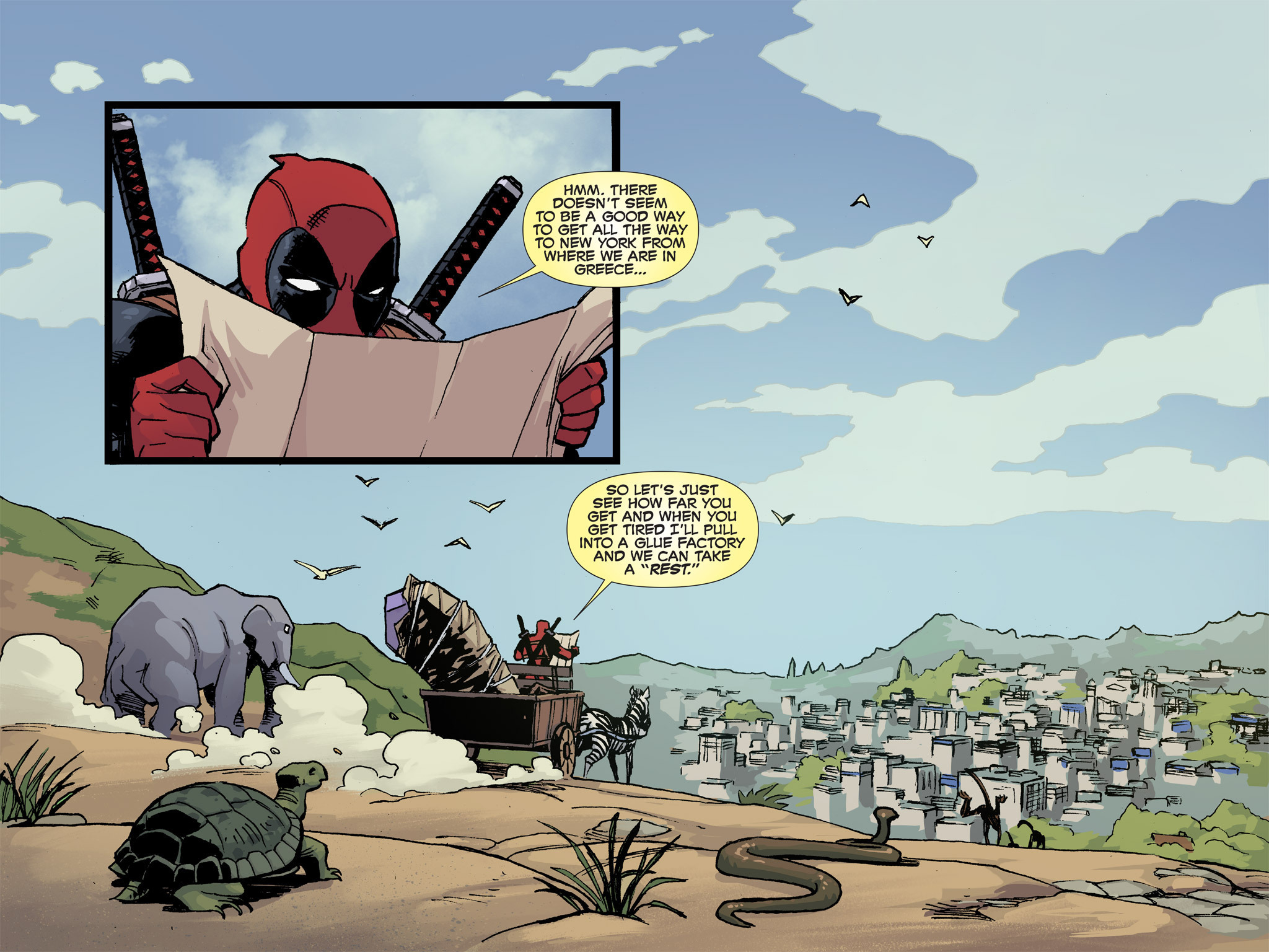 Read online Deadpool: The Gauntlet Infinite Comic comic -  Issue #3 - 7