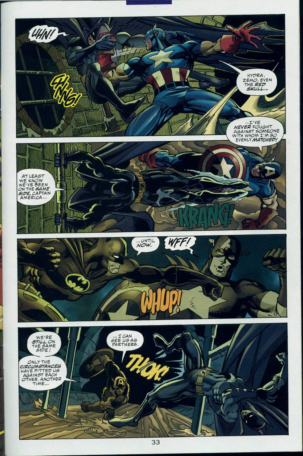 Read online DC vs. Marvel comic -  Issue #3 - 34
