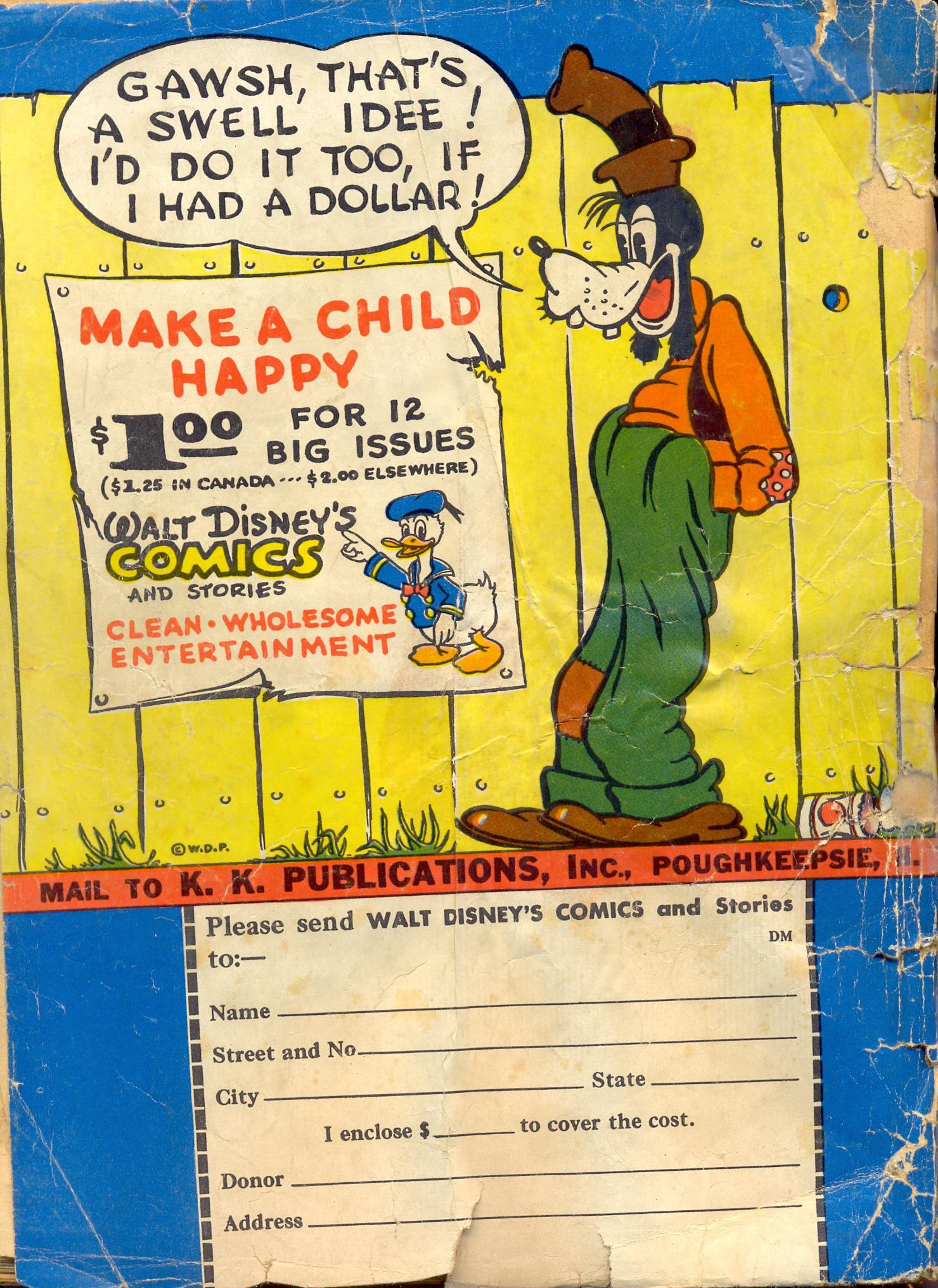 Read online Walt Disney's Comics and Stories comic -  Issue #6 - 68